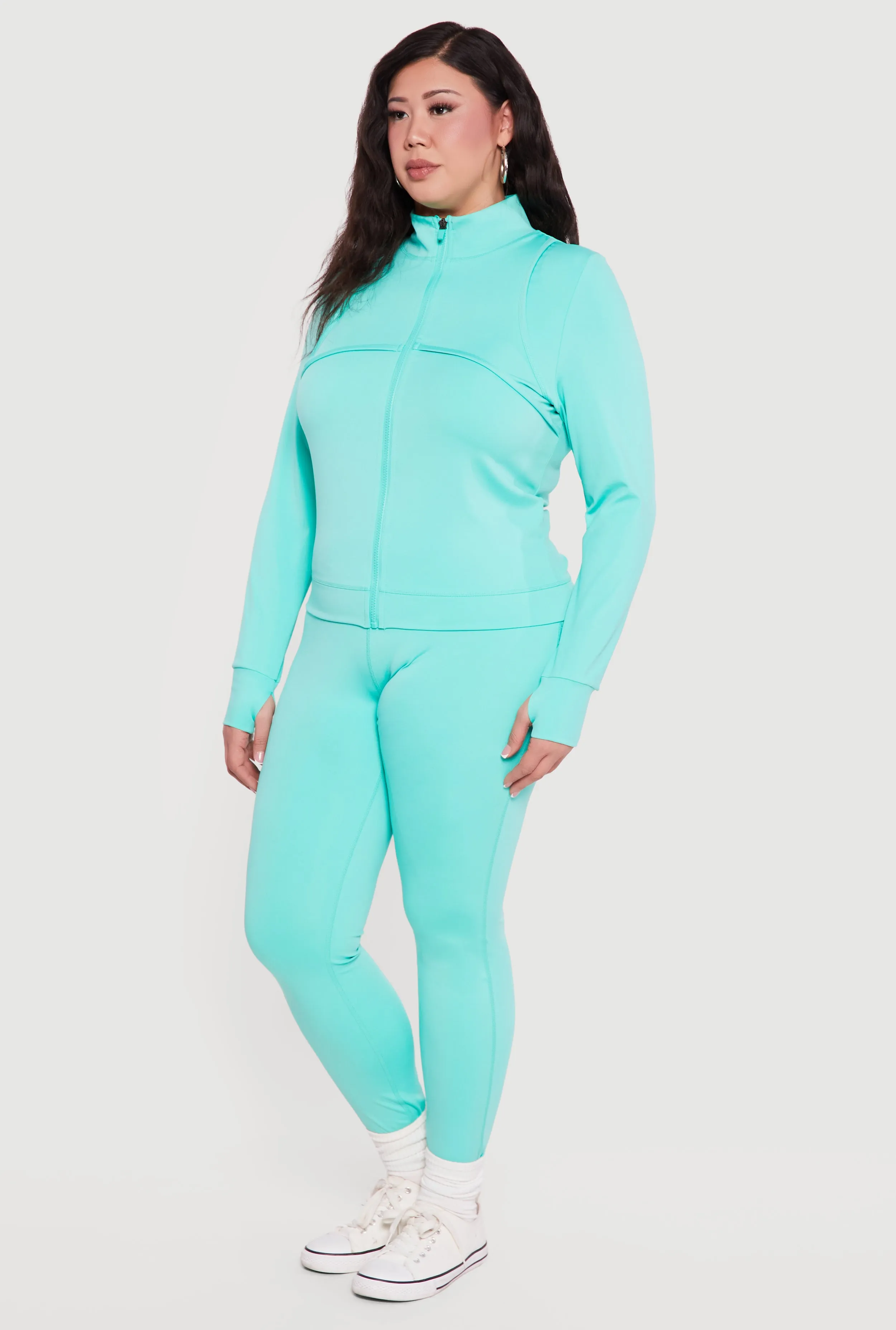 Plus Size Wide Waist Yoga Leggings sold by Rainbow product image thumbnail 2