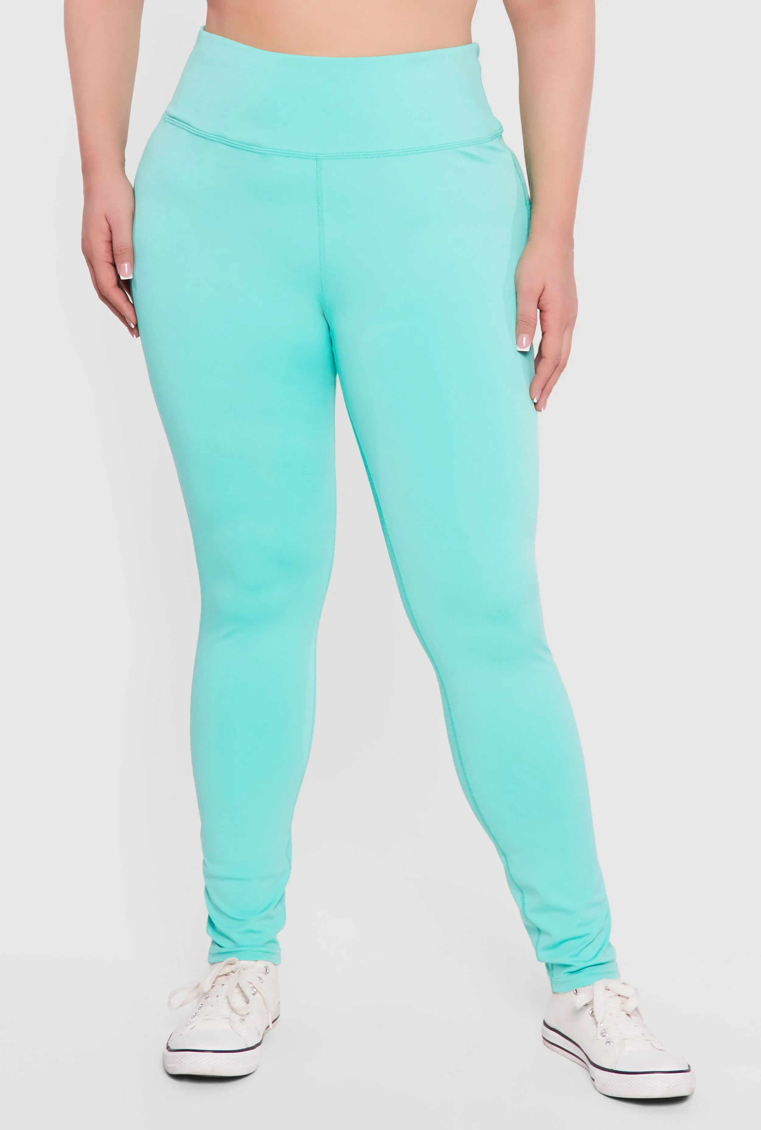 Plus Size Wide Waist Yoga Leggings sold by Rainbow product image thumbnail 3