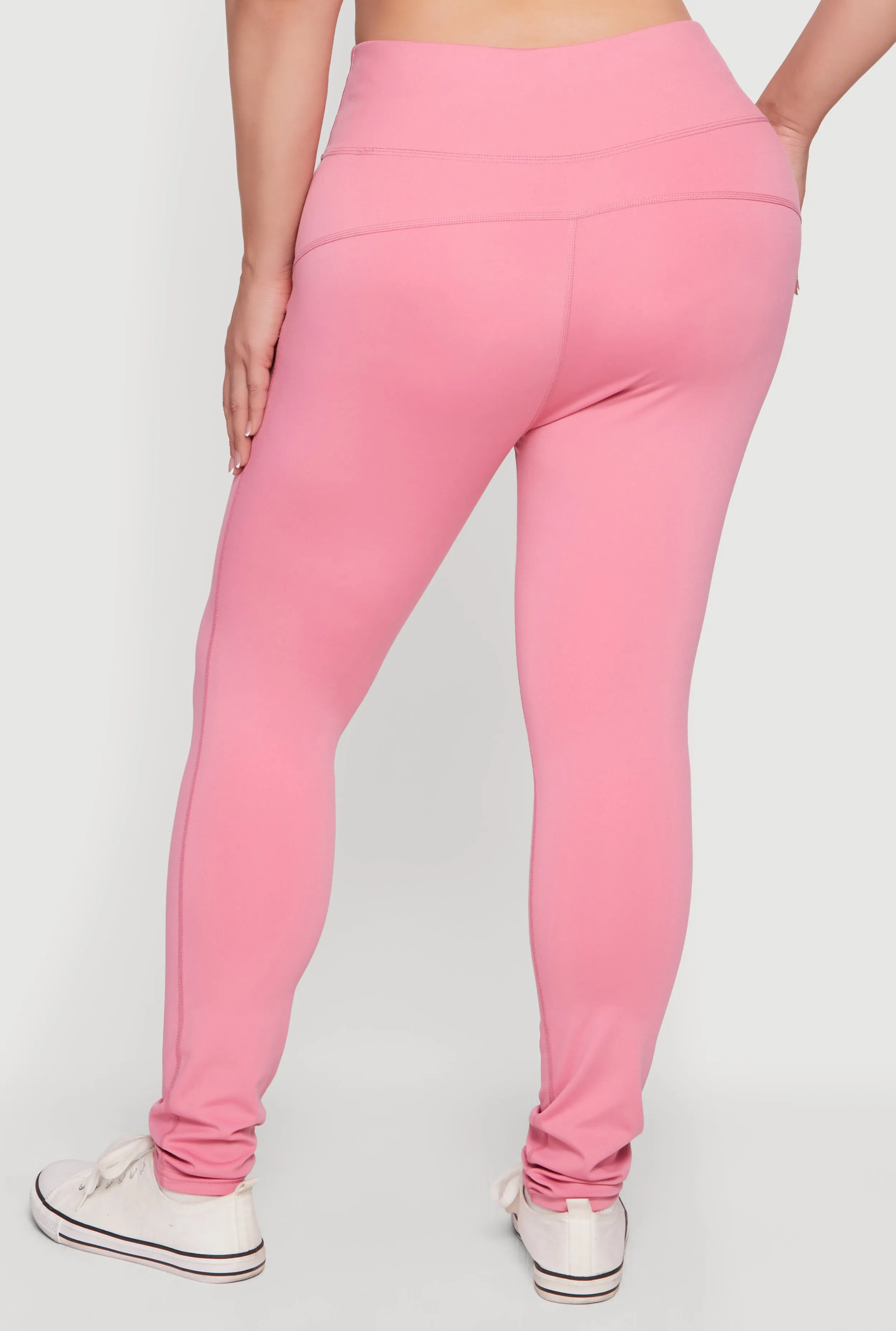 Plus Size Wide Waist Yoga Leggings sold by Rainbow product image thumbnail 5