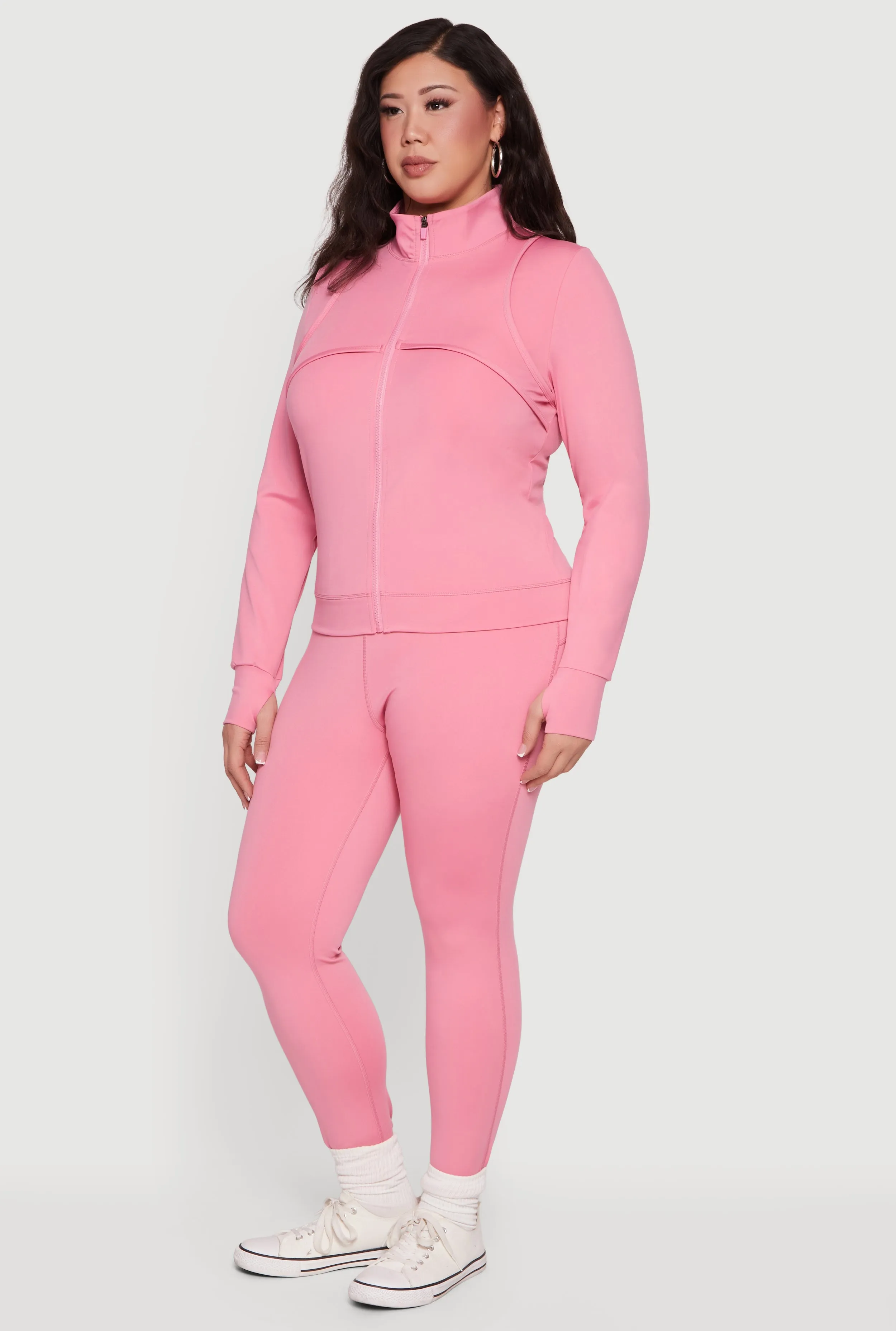 Plus Size Wide Waist Yoga Leggings sold by Rainbow product image thumbnail 2