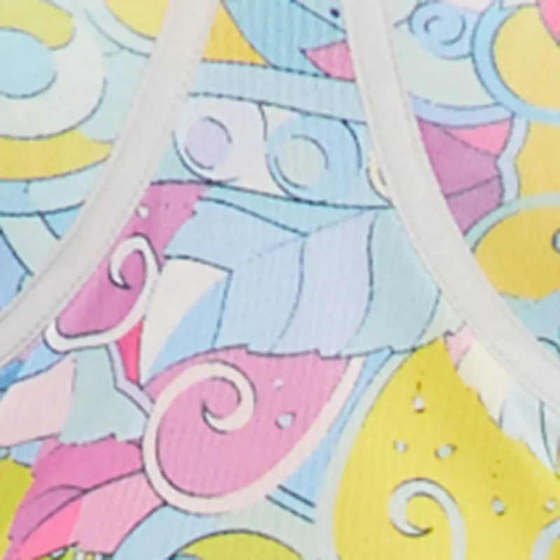 Plus Size Convertible Patterned Mesh Bustier Crop Top sold by Rainbow product image thumbnail 4