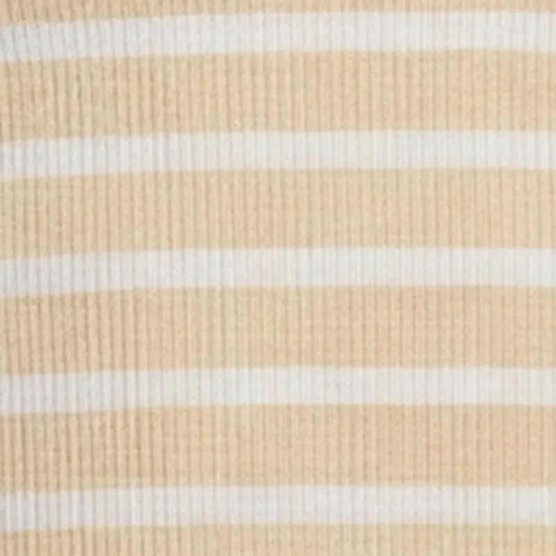 Striped Long Sleeve Crop Top sold by Rainbow product image thumbnail 4