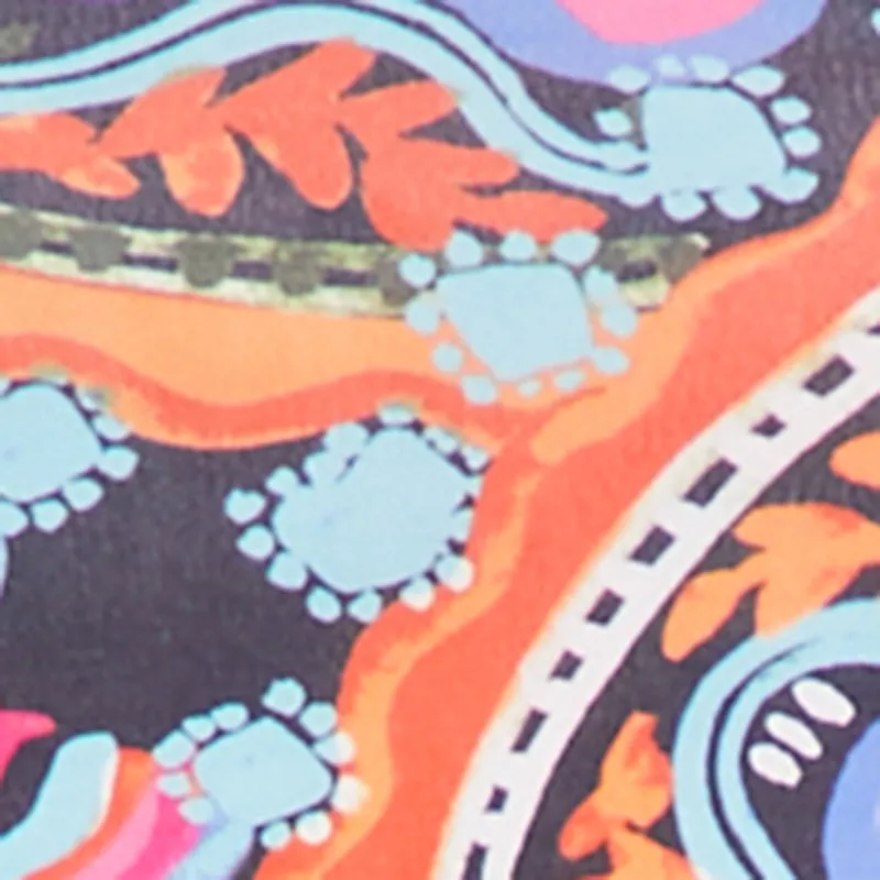 Patterned Ruched Side Tube Top sold by Rainbow product image thumbnail 4