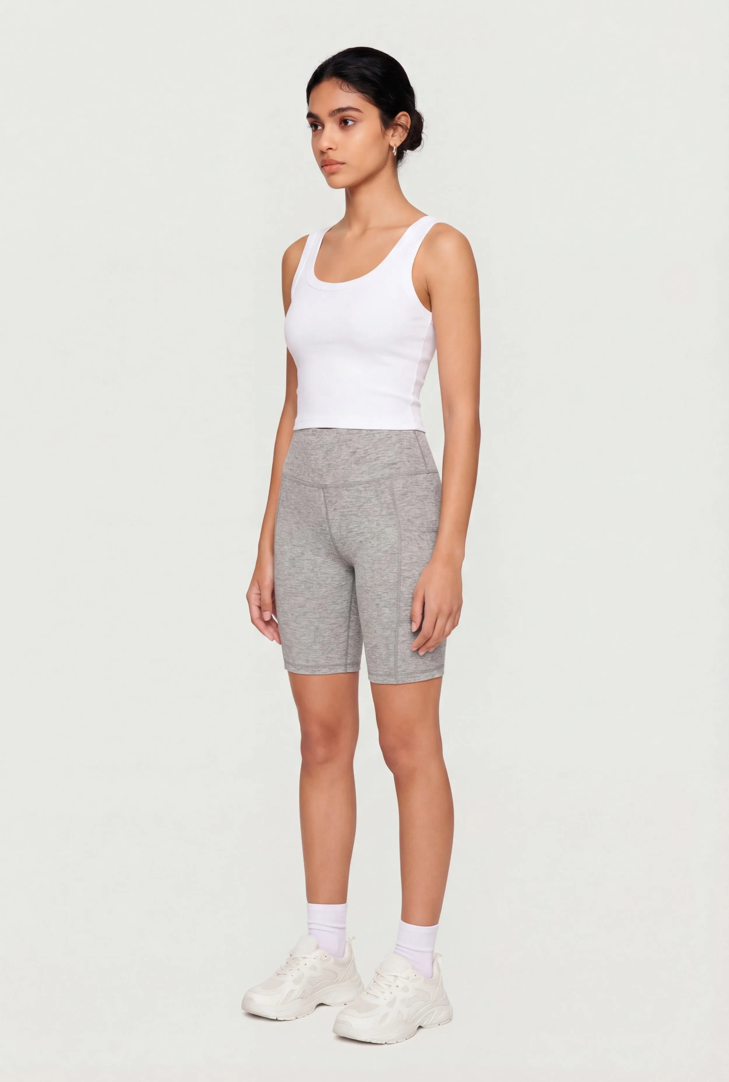 Tummy Tucker Cell Phone Pocket Biker Shorts sold by Rainbow product image thumbnail 2