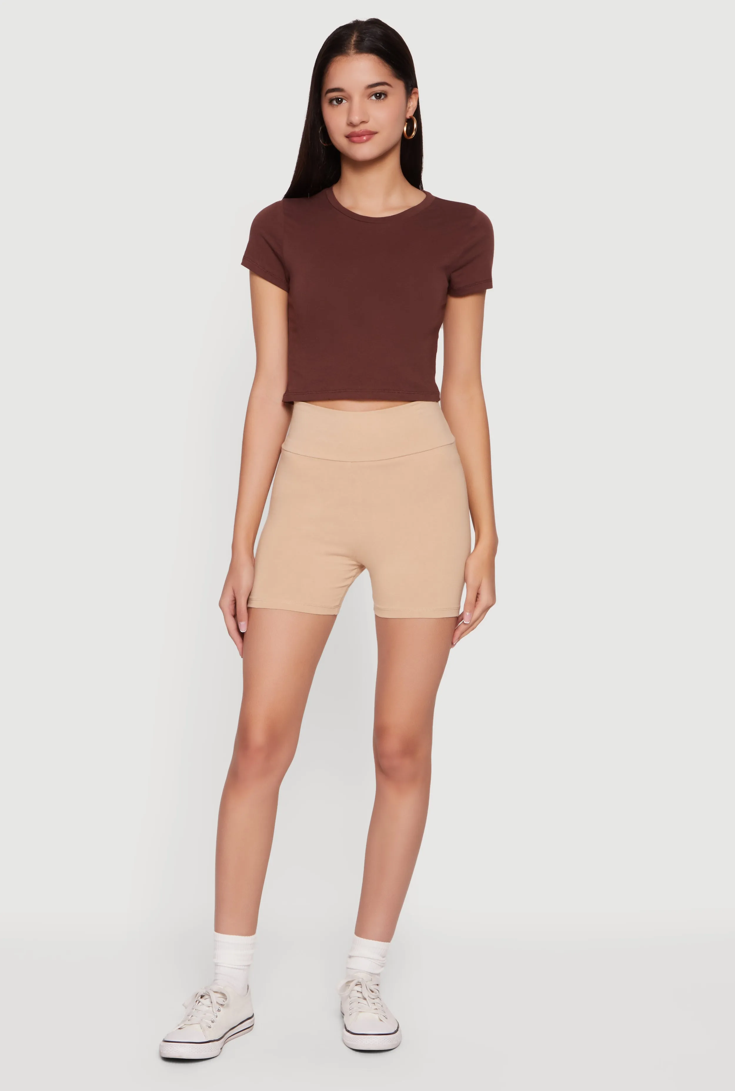 High Waisted Biker Shorts sold by Rainbow