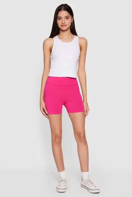 High Waisted Biker Shorts sold by Rainbow