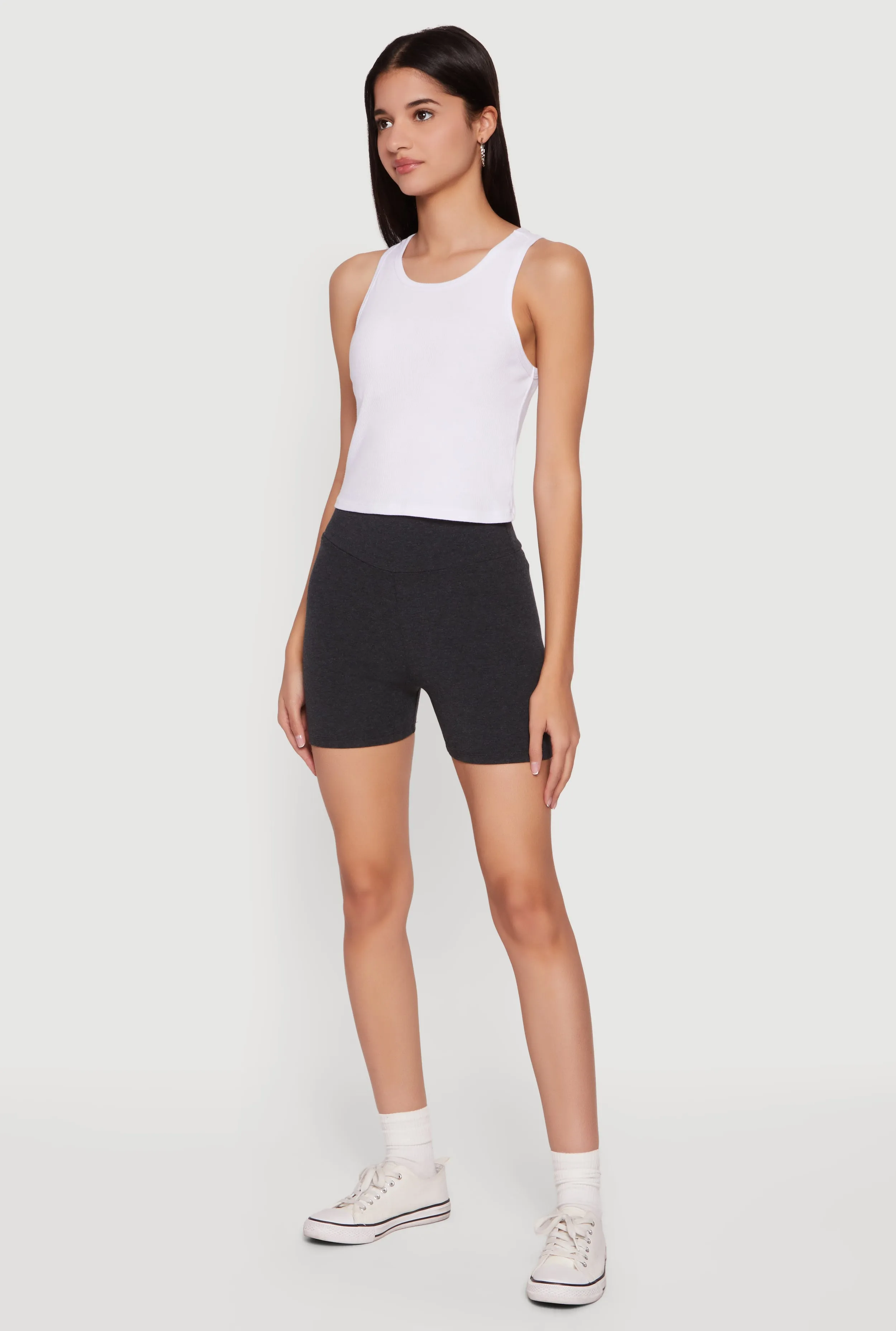 High Waisted Biker Shorts sold by Rainbow product image thumbnail 2