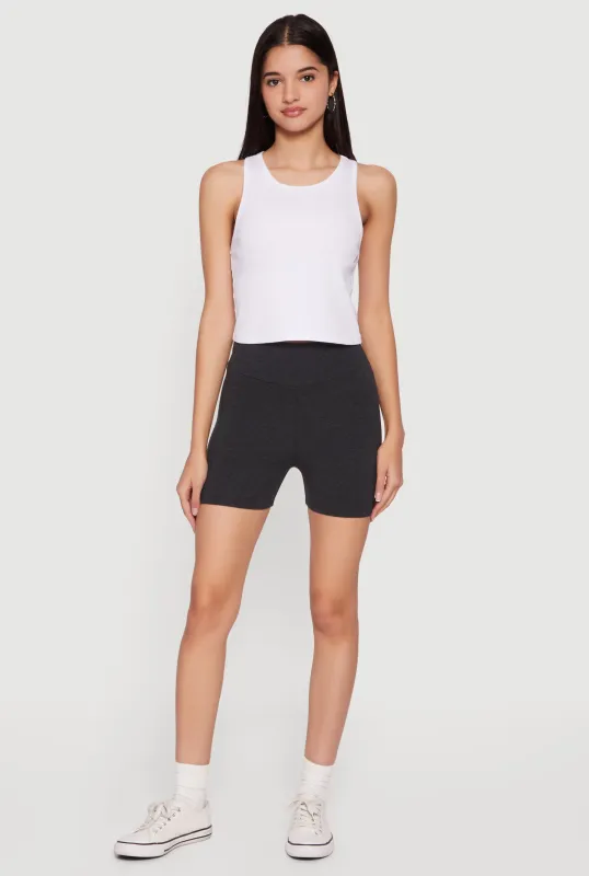 High Waisted Biker Shorts sold by Rainbow