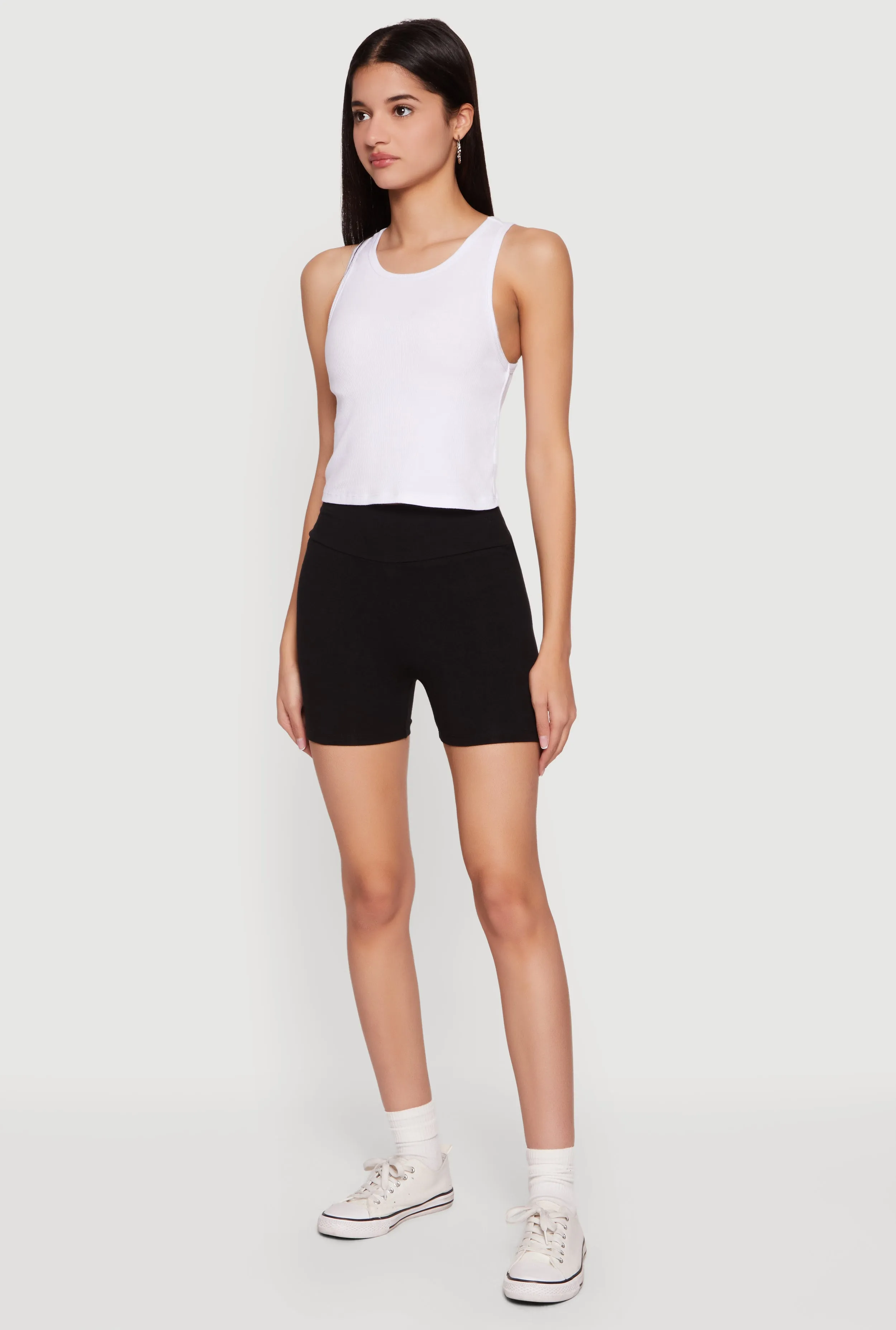 High Waisted Biker Shorts sold by Rainbow product image thumbnail 2