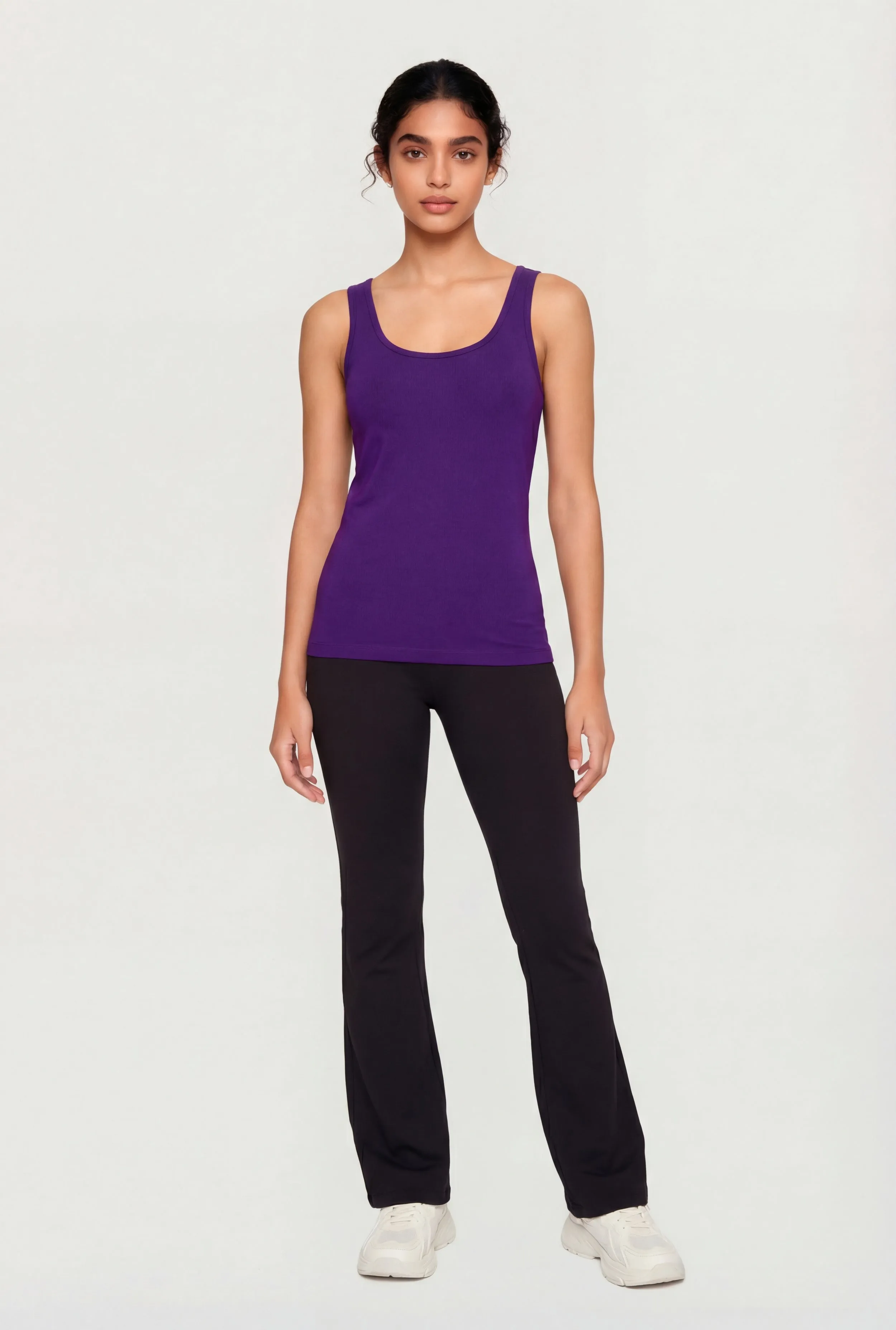 Basic Scoop Neck Tank Top sold by Rainbow product image thumbnail 5