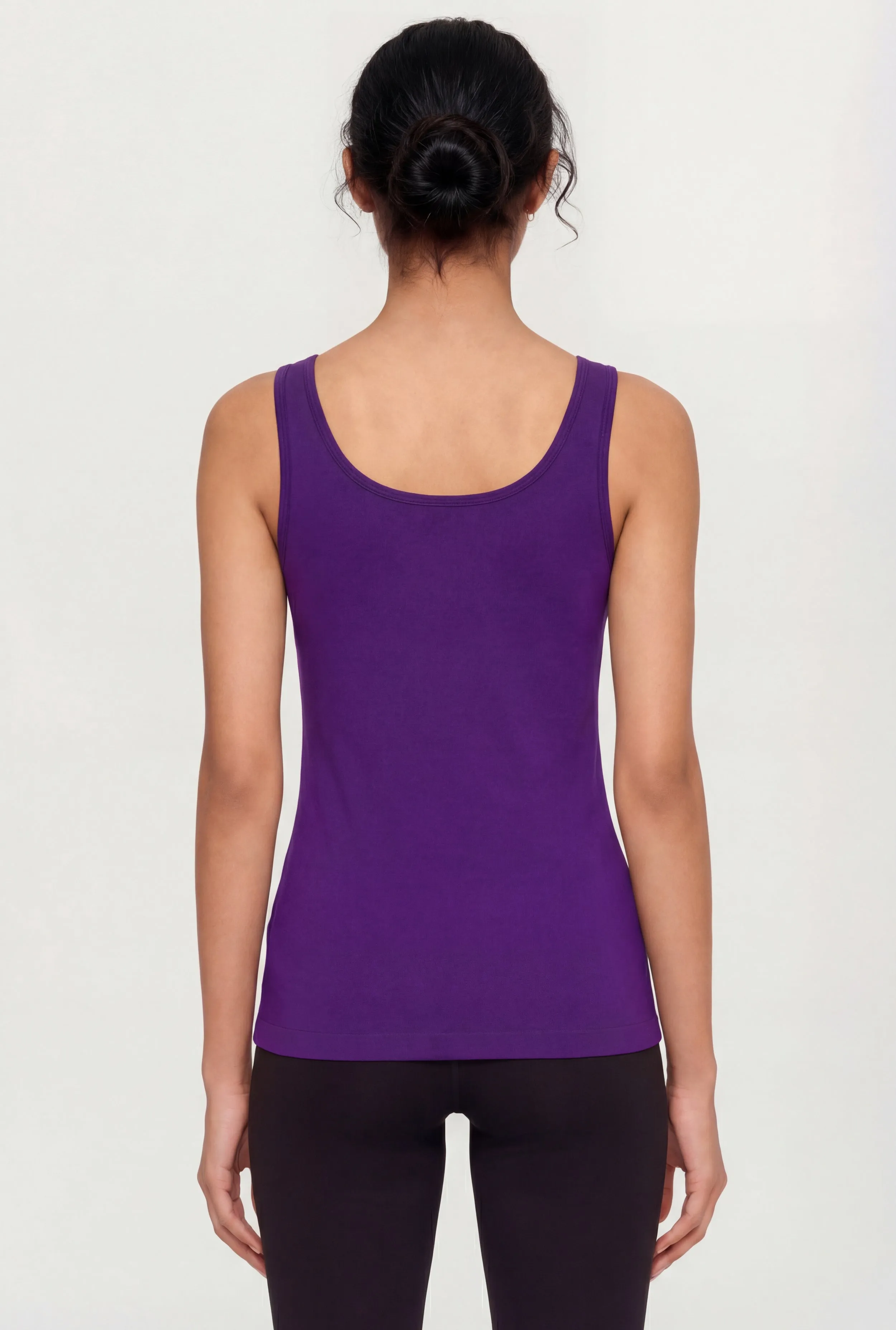Basic Scoop Neck Tank Top sold by Rainbow product image thumbnail 5