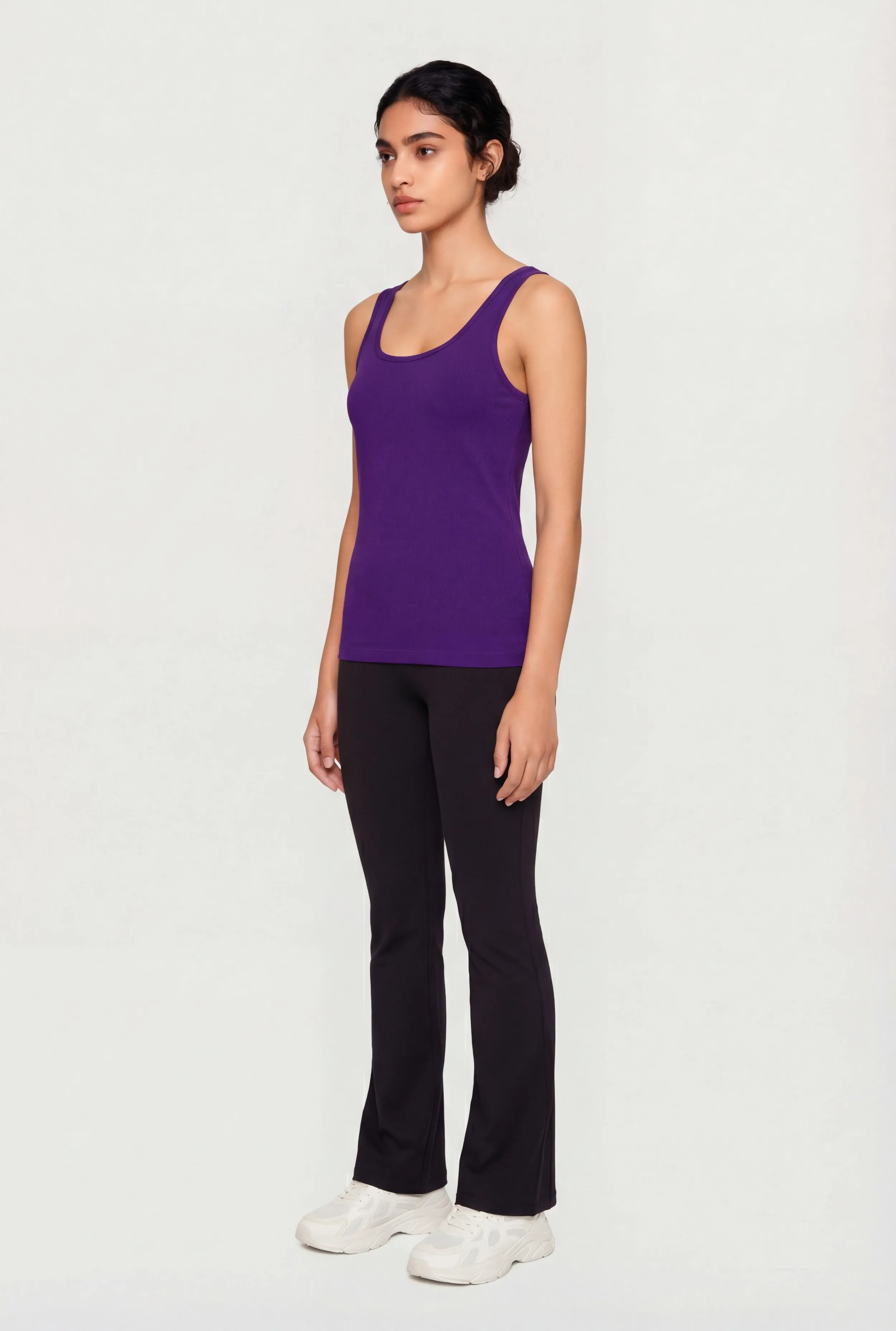 Basic Scoop Neck Tank Top sold by Rainbow product image thumbnail 3