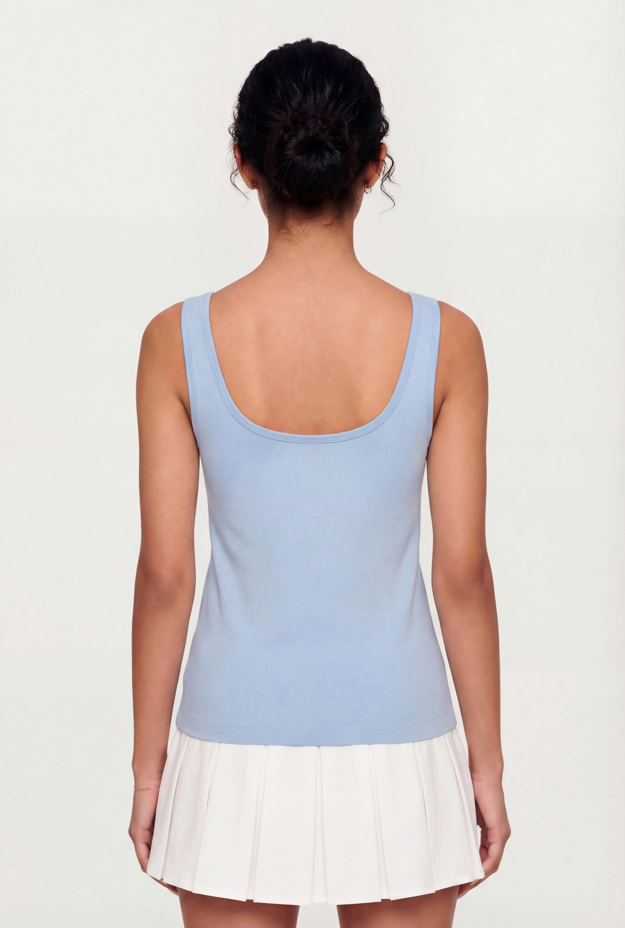 Basic Scoop Neck Tank Top sold by Rainbow product image thumbnail 5