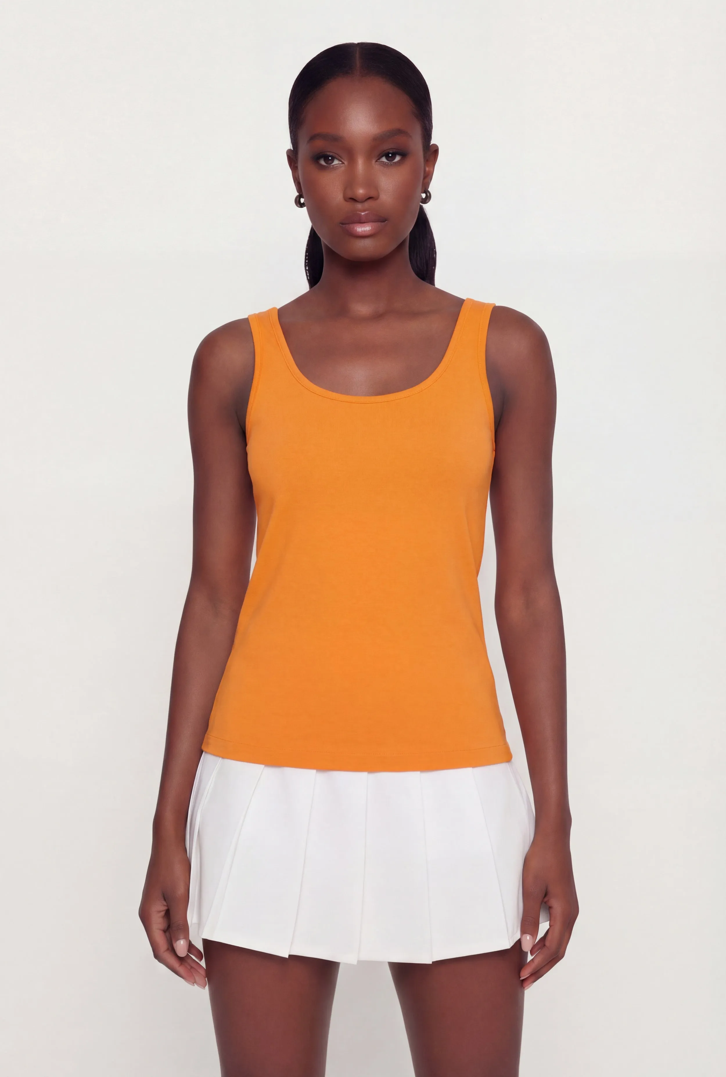 Basic Scoop Neck Tank Top sold by Rainbow product image thumbnail 2
