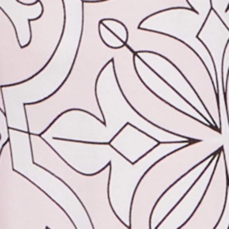 Patterned Drawstring Detail Pull On Wide Leg Pants sold by Rainbow product image thumbnail 4