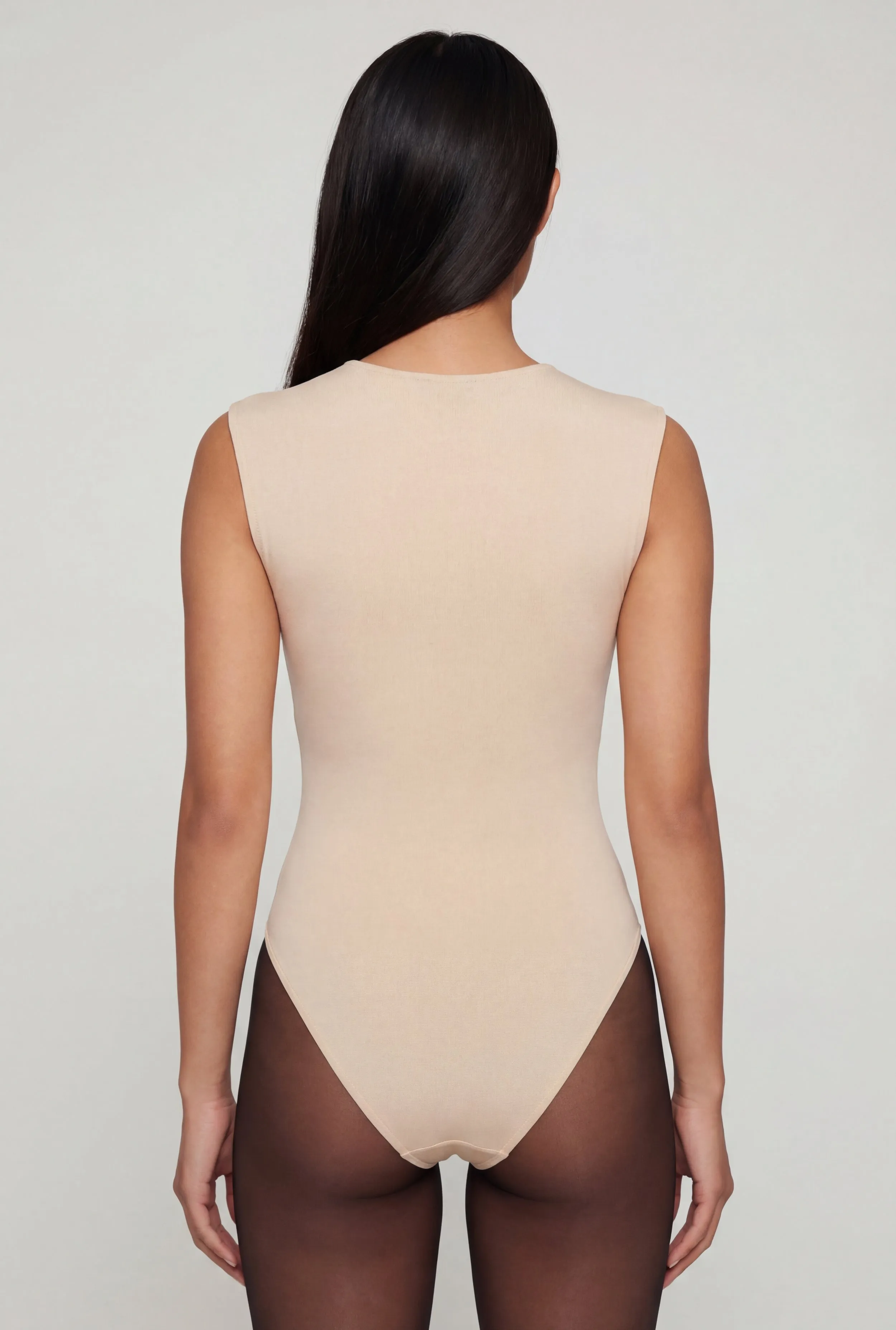 Sleeveless Crew Neck Bodysuit sold by Rainbow product image thumbnail 5