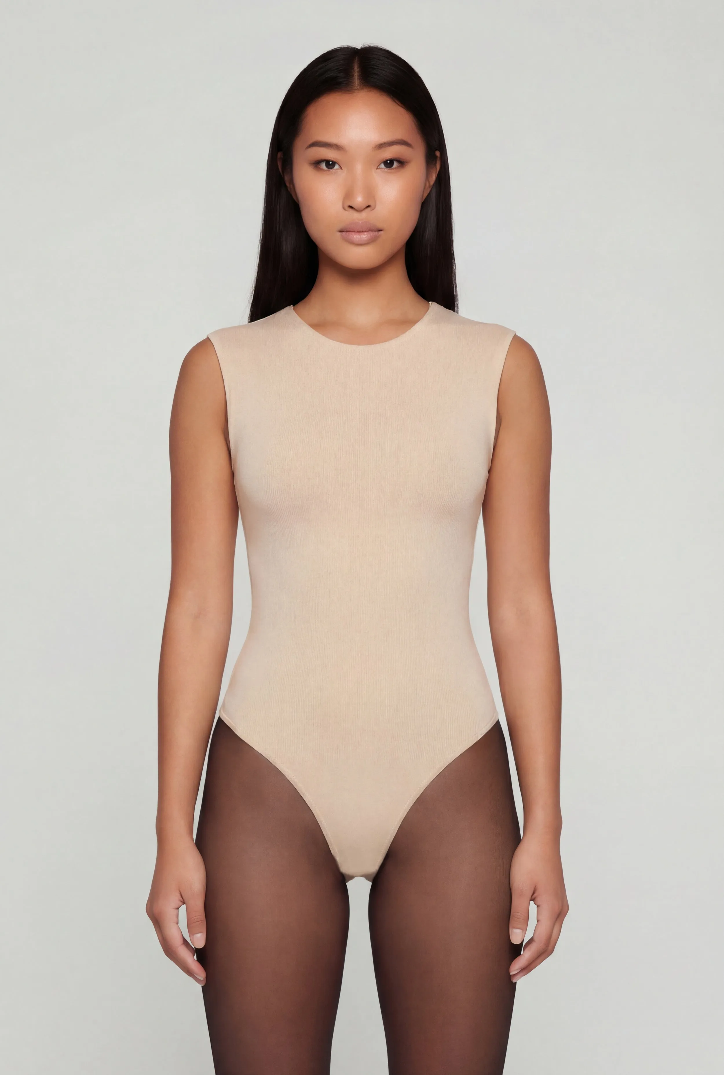 Sleeveless Crew Neck Bodysuit sold by Rainbow product image thumbnail 2