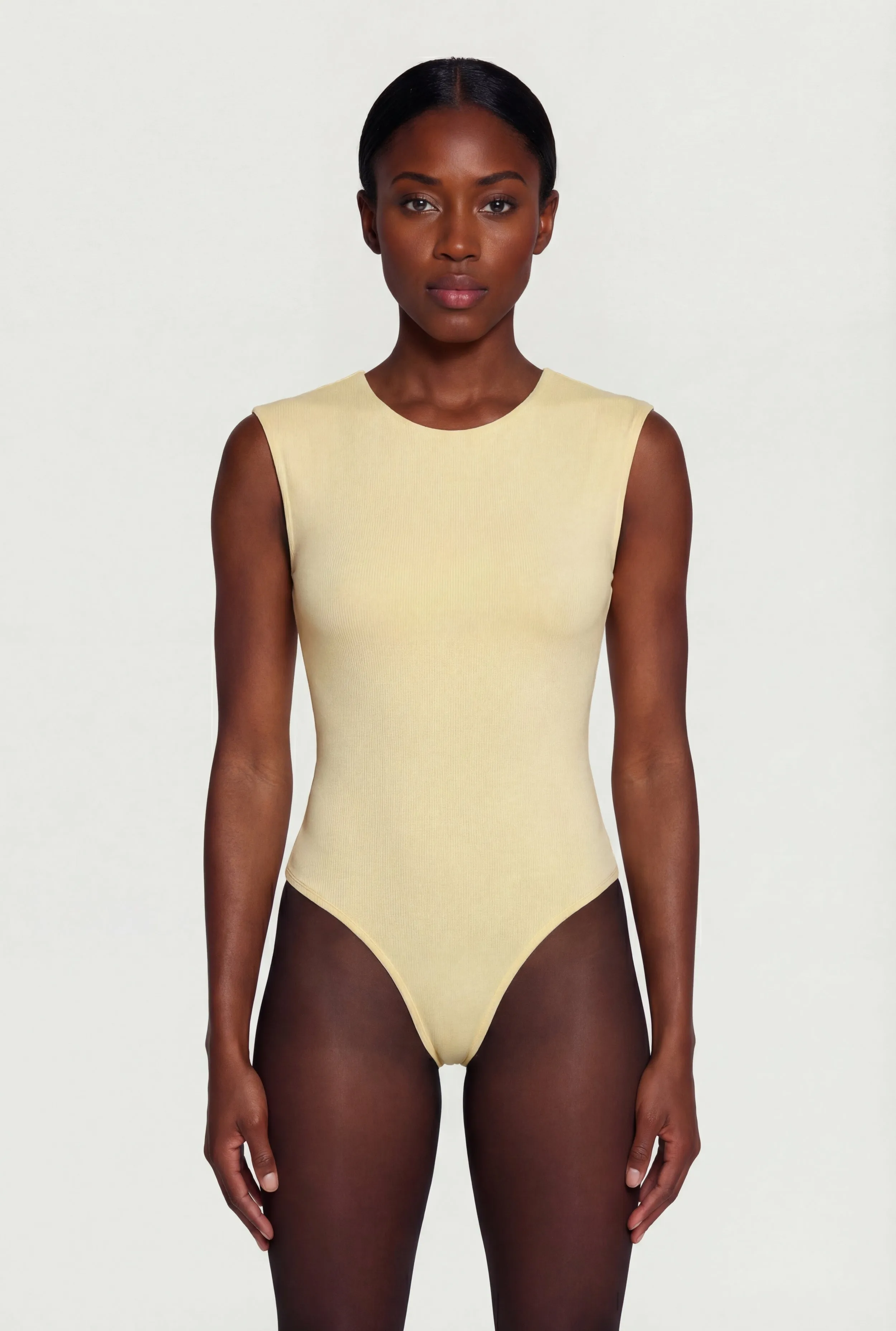 Sleeveless Crew Neck Bodysuit sold by Rainbow product image thumbnail 2