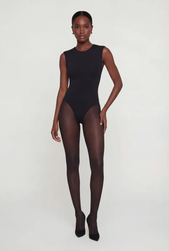 Sleeveless Crew Neck Bodysuit sold by Rainbow