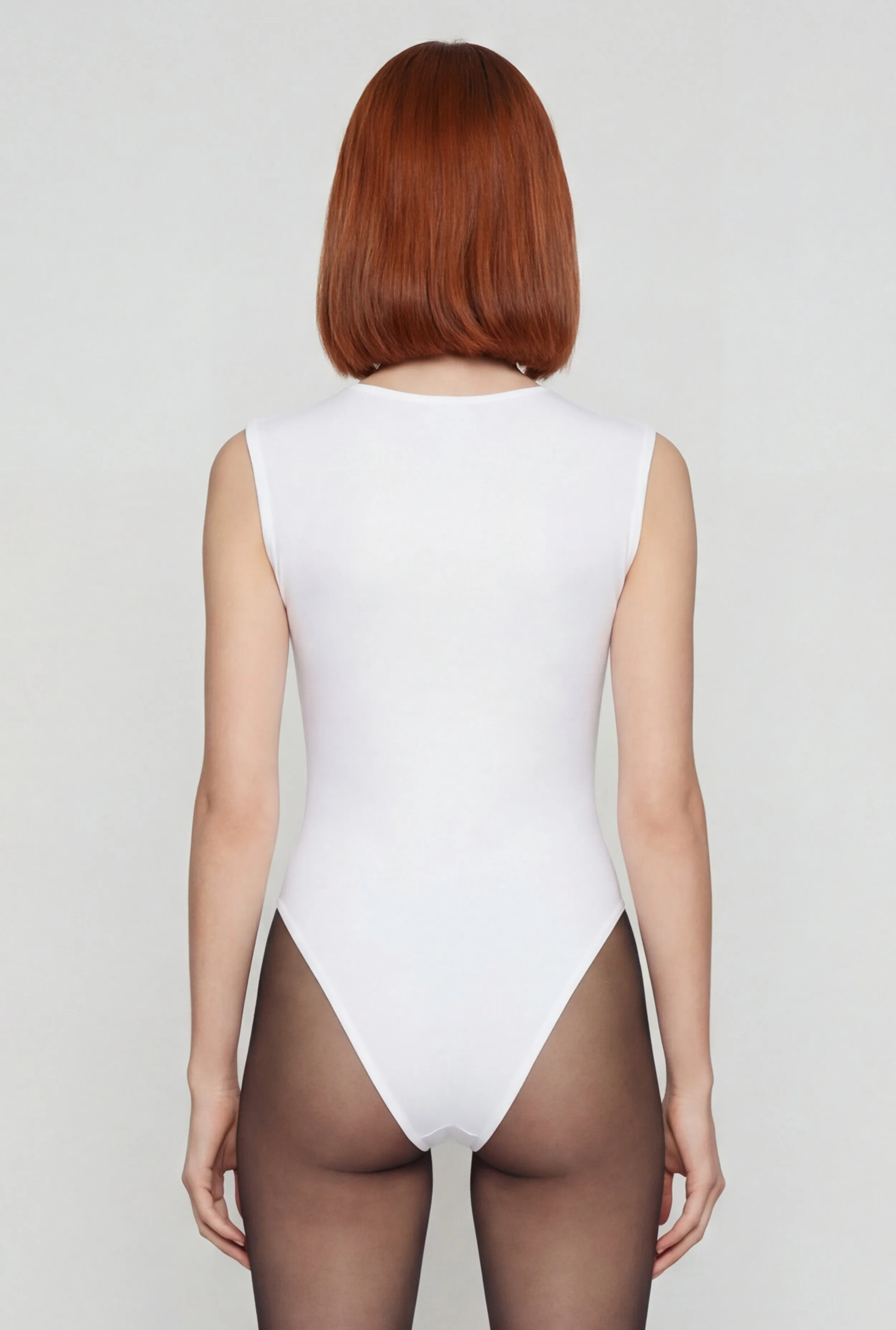 Sleeveless Crew Neck Bodysuit sold by Rainbow product image thumbnail 5