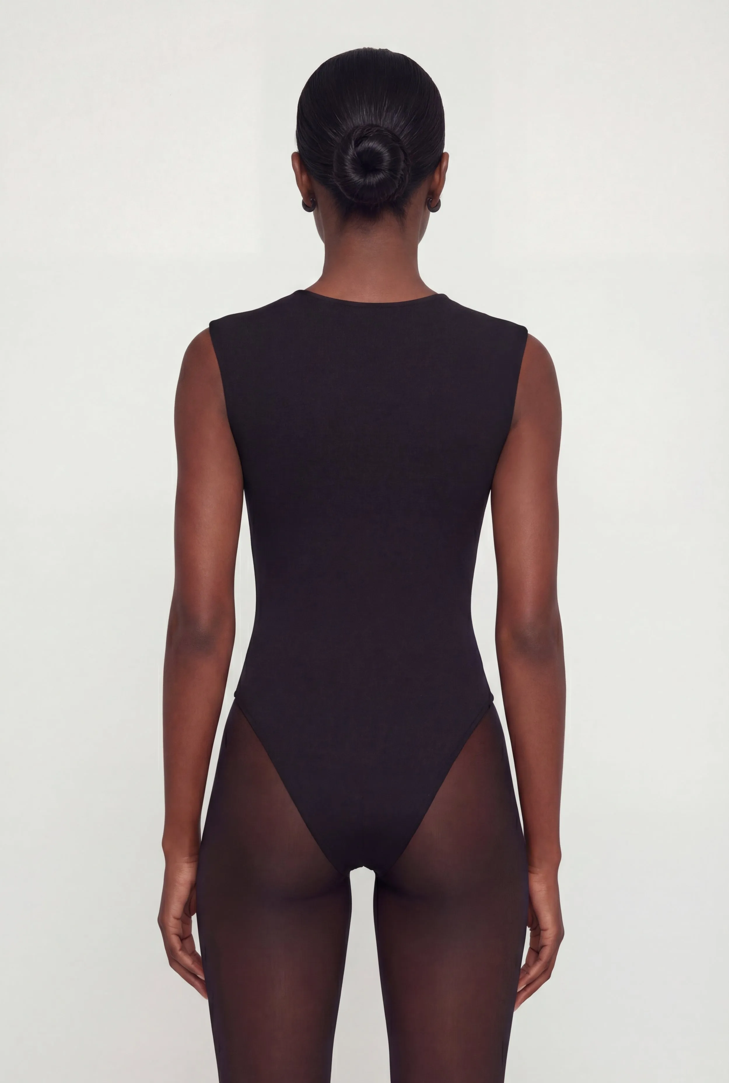 Sleeveless Crew Neck Bodysuit sold by Rainbow product image thumbnail 5