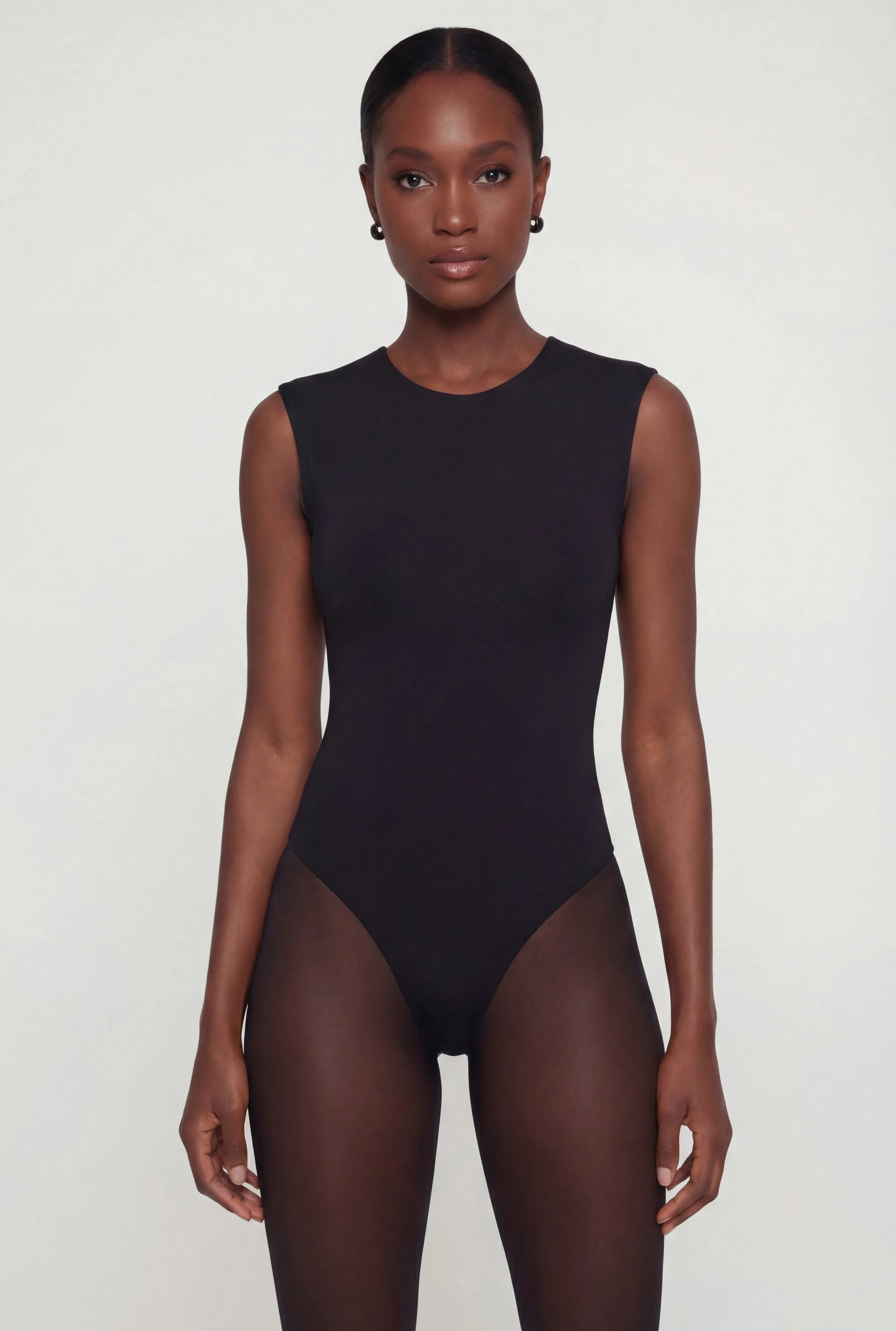 Sleeveless Crew Neck Bodysuit sold by Rainbow product image thumbnail 2