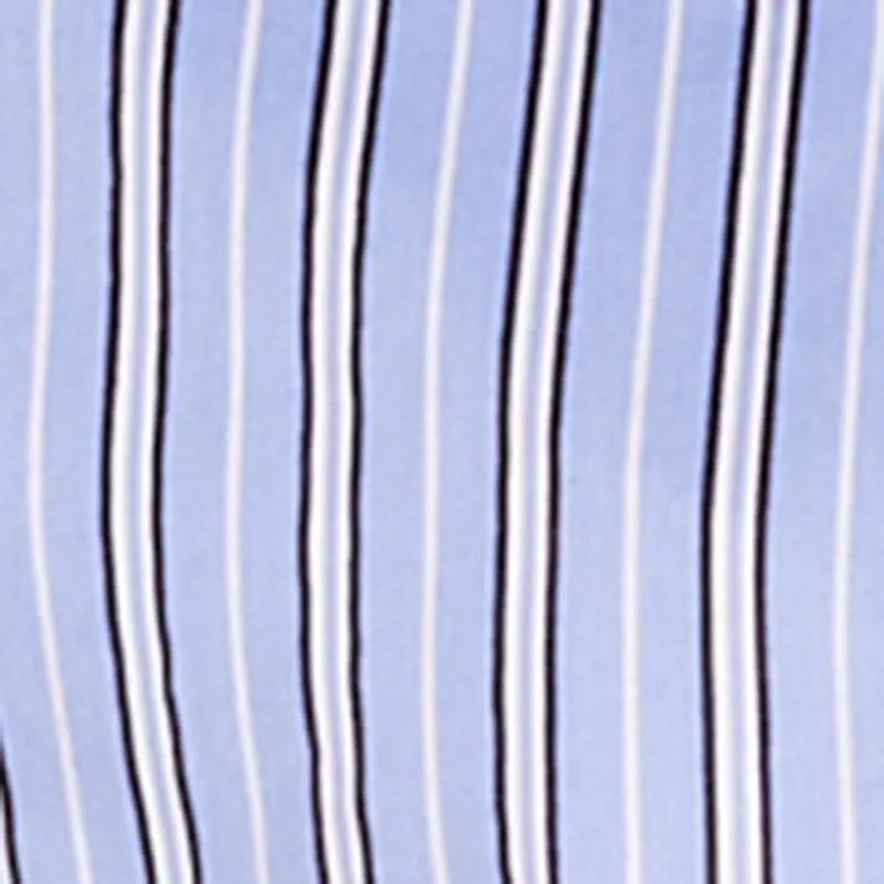 Striped Bubble Sleeve Cropped Blouse sold by Rainbow product image thumbnail 4