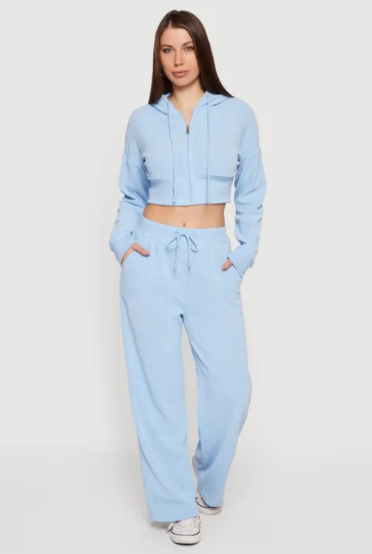 Drawstring Ribbed Knit Pants sold by Rainbow