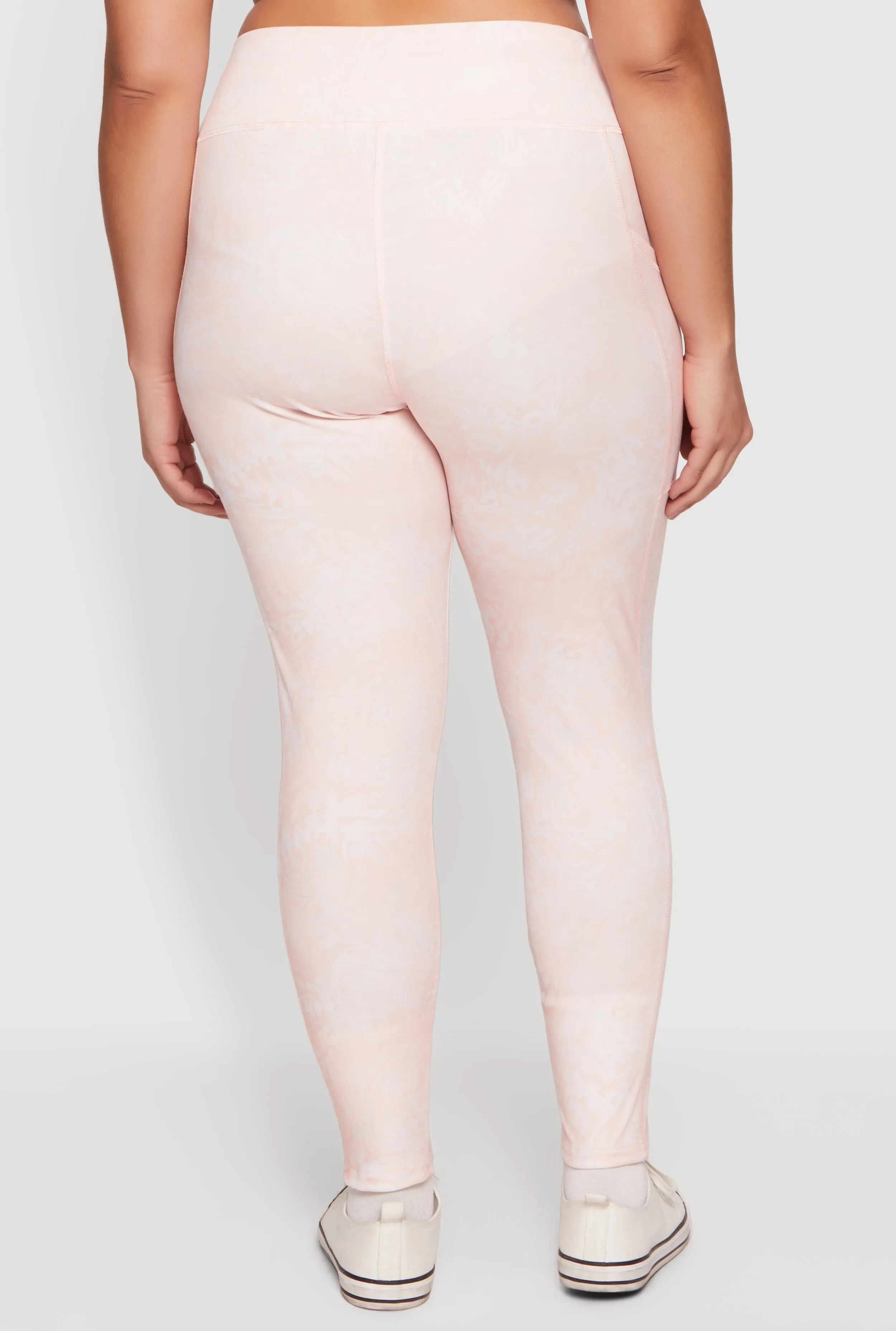 Plus Size Patterned Leggings with Cell Phone Pockets sold by Rainbow product image thumbnail 5