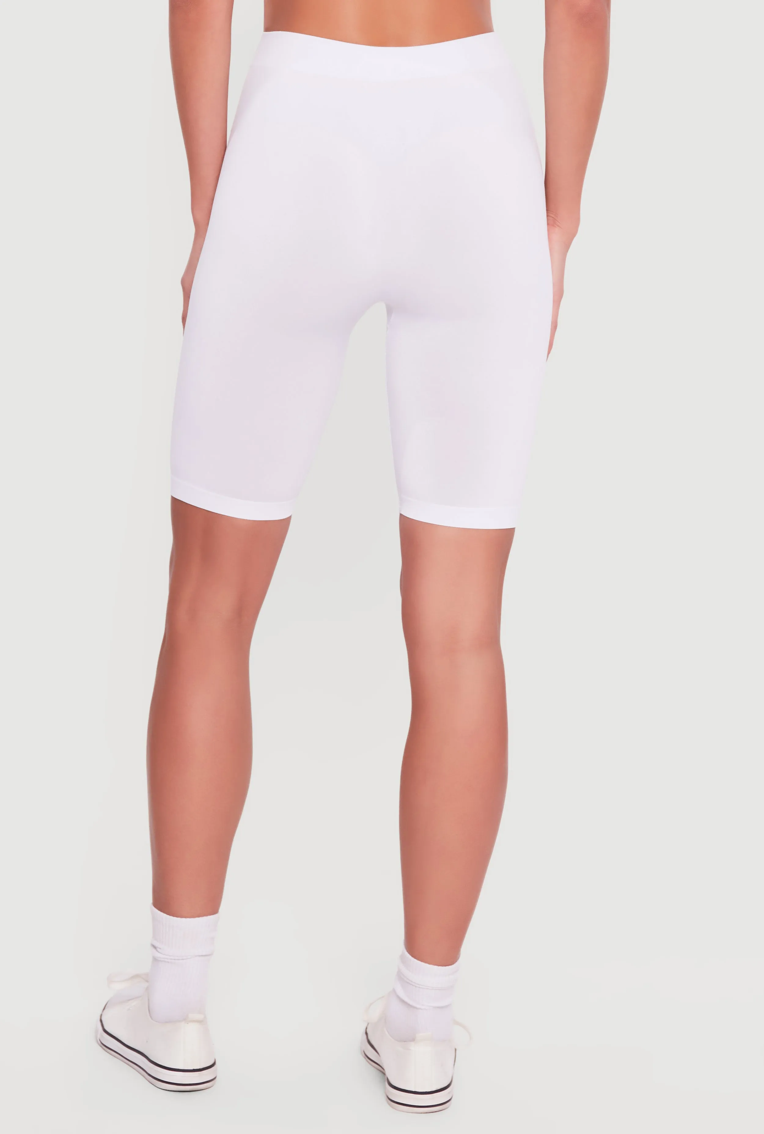 High Waisted Seamless Basic Bike Shorts sold by Rainbow product image thumbnail 5