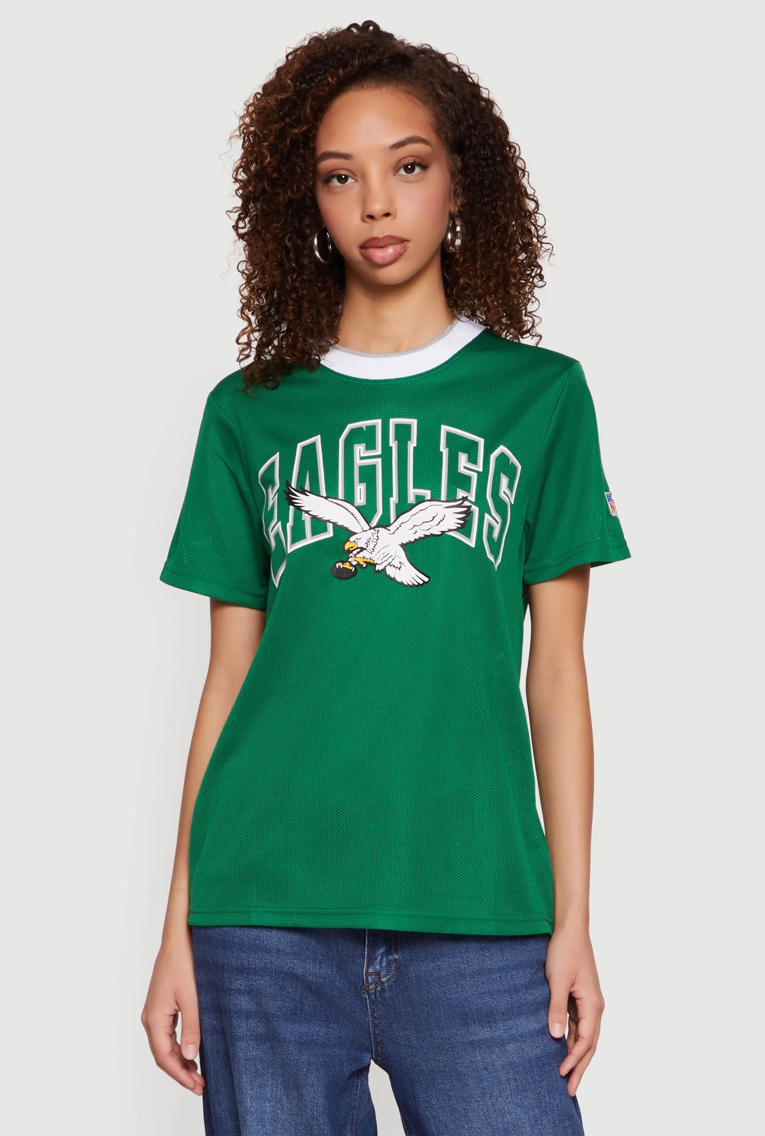 NFL Philadelphia Eagles Graphic Jersey Mesh Tee sold by Rainbow