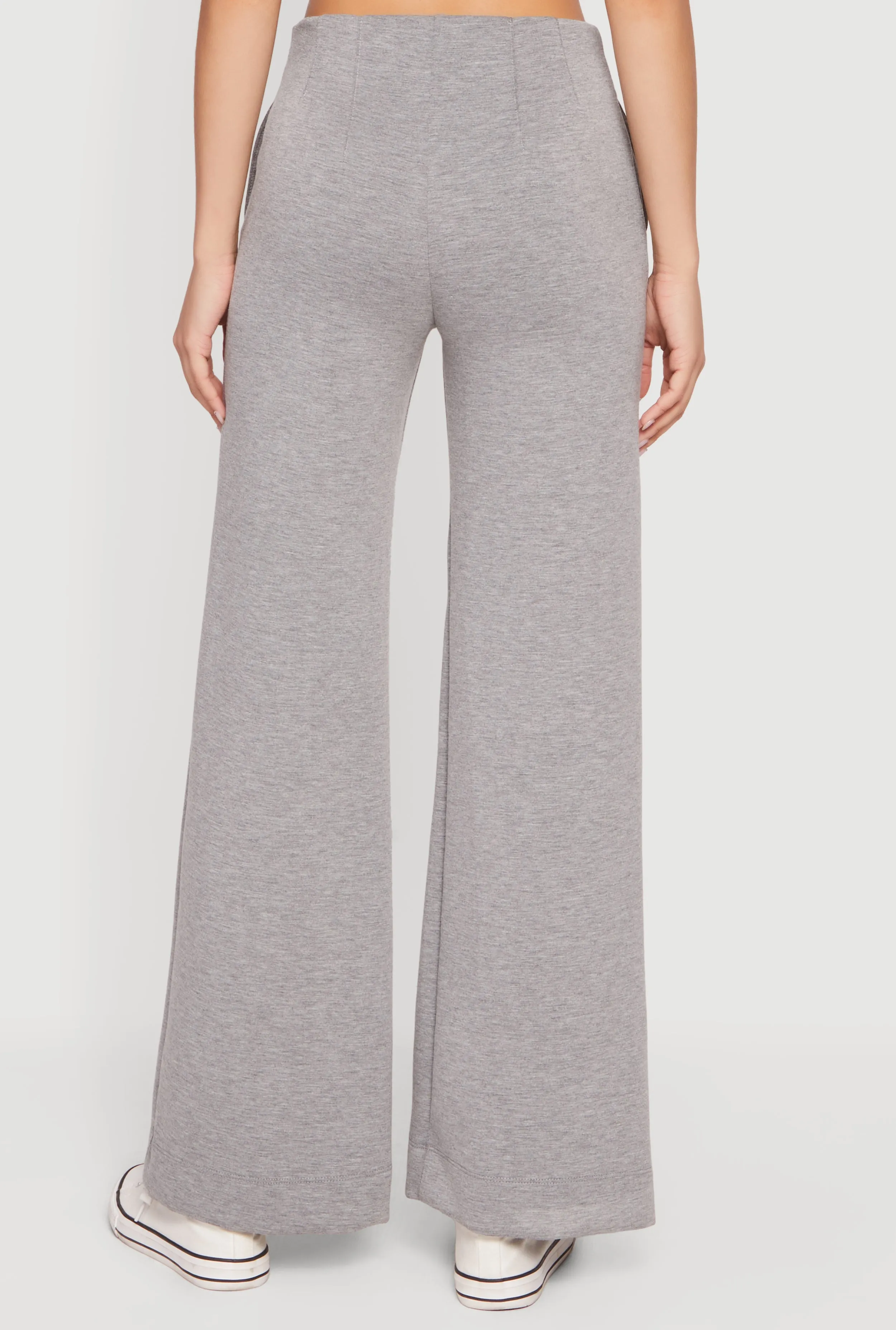 High Waisted Pintuck Detail Straight Leg Pants sold by Rainbow product image thumbnail 5