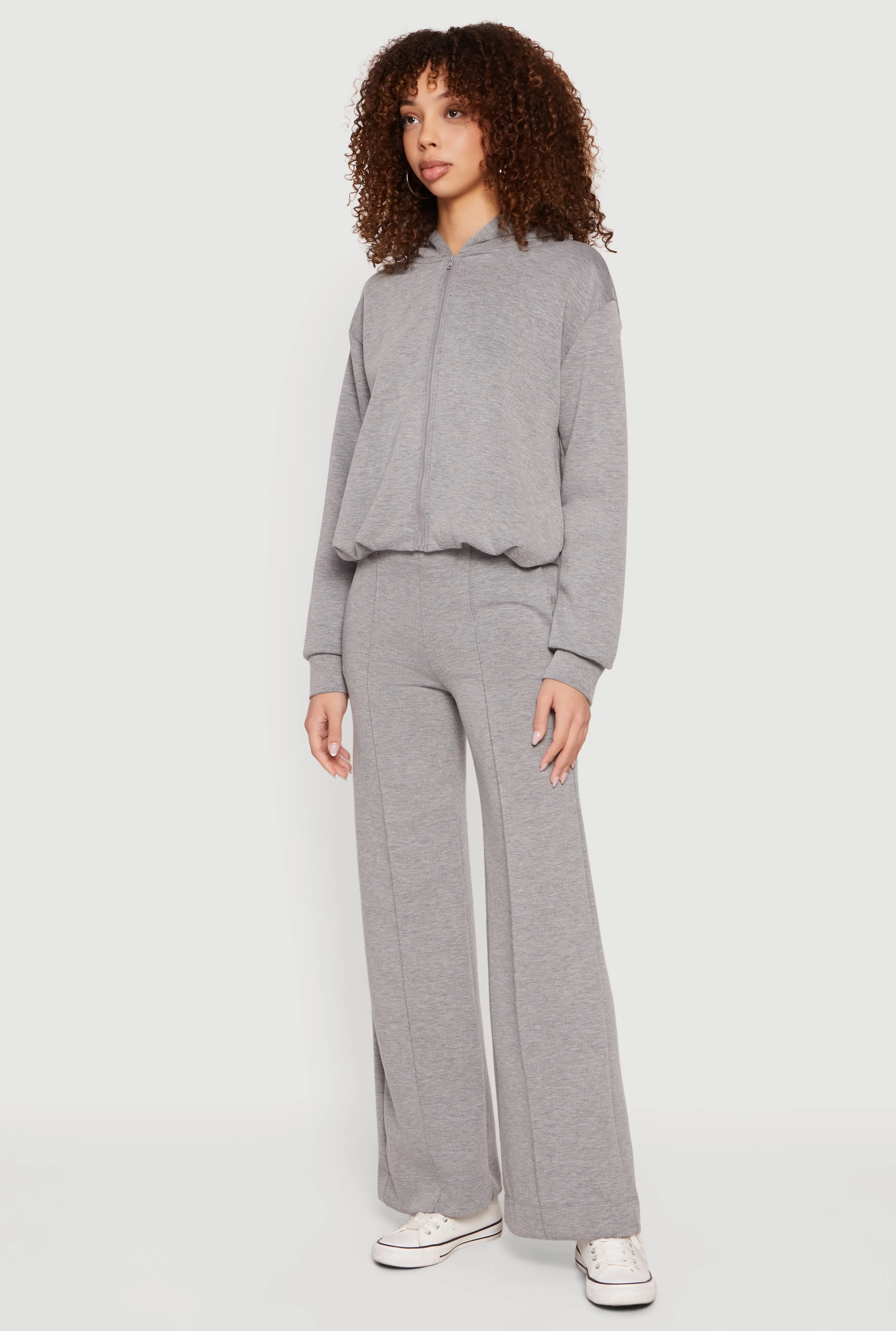 High Waisted Pintuck Detail Straight Leg Pants sold by Rainbow product image thumbnail 2