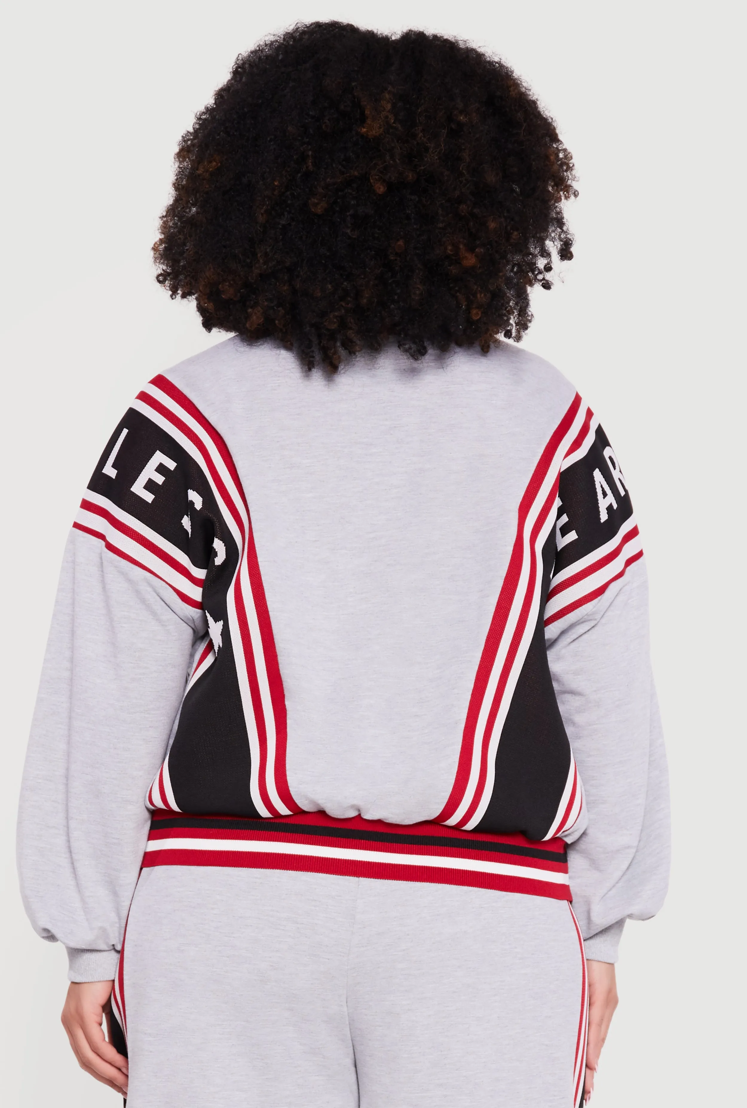 Plus Size Fearless Graphic Pullover Sweatshirt sold by Rainbow product image thumbnail 5