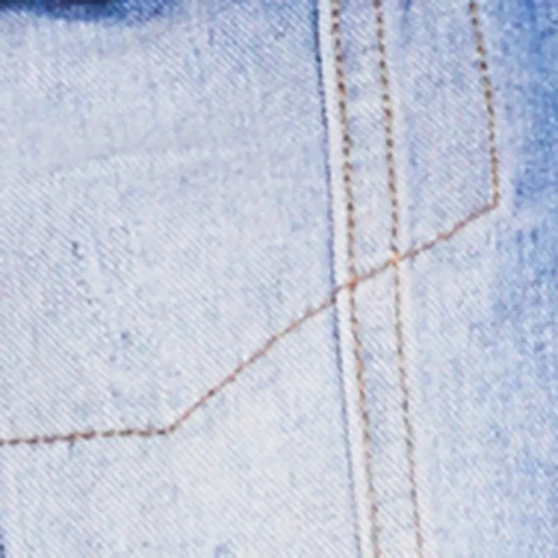 Plus Size Almost Famous Cropped Frayed Hem Denim Jacket sold by Rainbow product image thumbnail 4