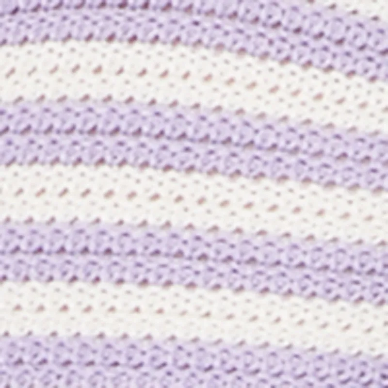 Striped Crochet Bustier Crop Top sold by Rainbow product image thumbnail 4