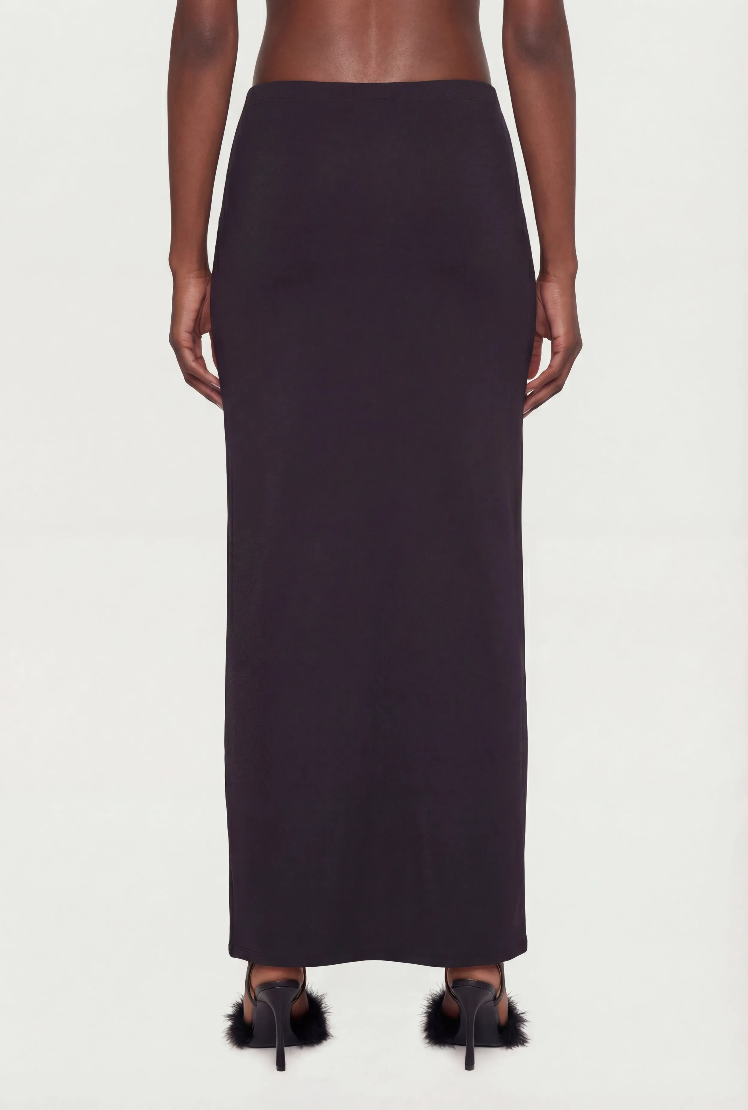 Ruched Tulip Hem Maxi Skirt sold by Rainbow product image thumbnail 5