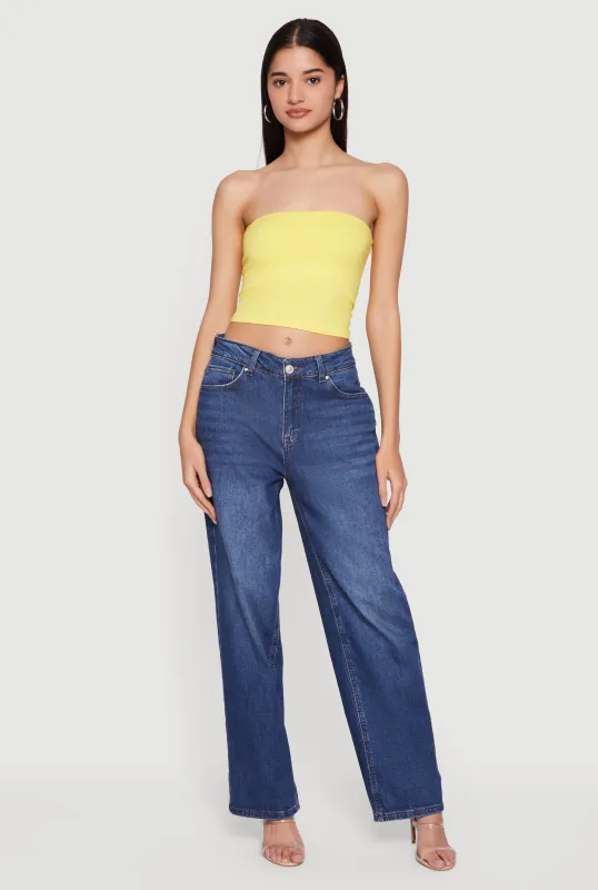 Seamless Tube Top with Shelf Bra made by Rainbow