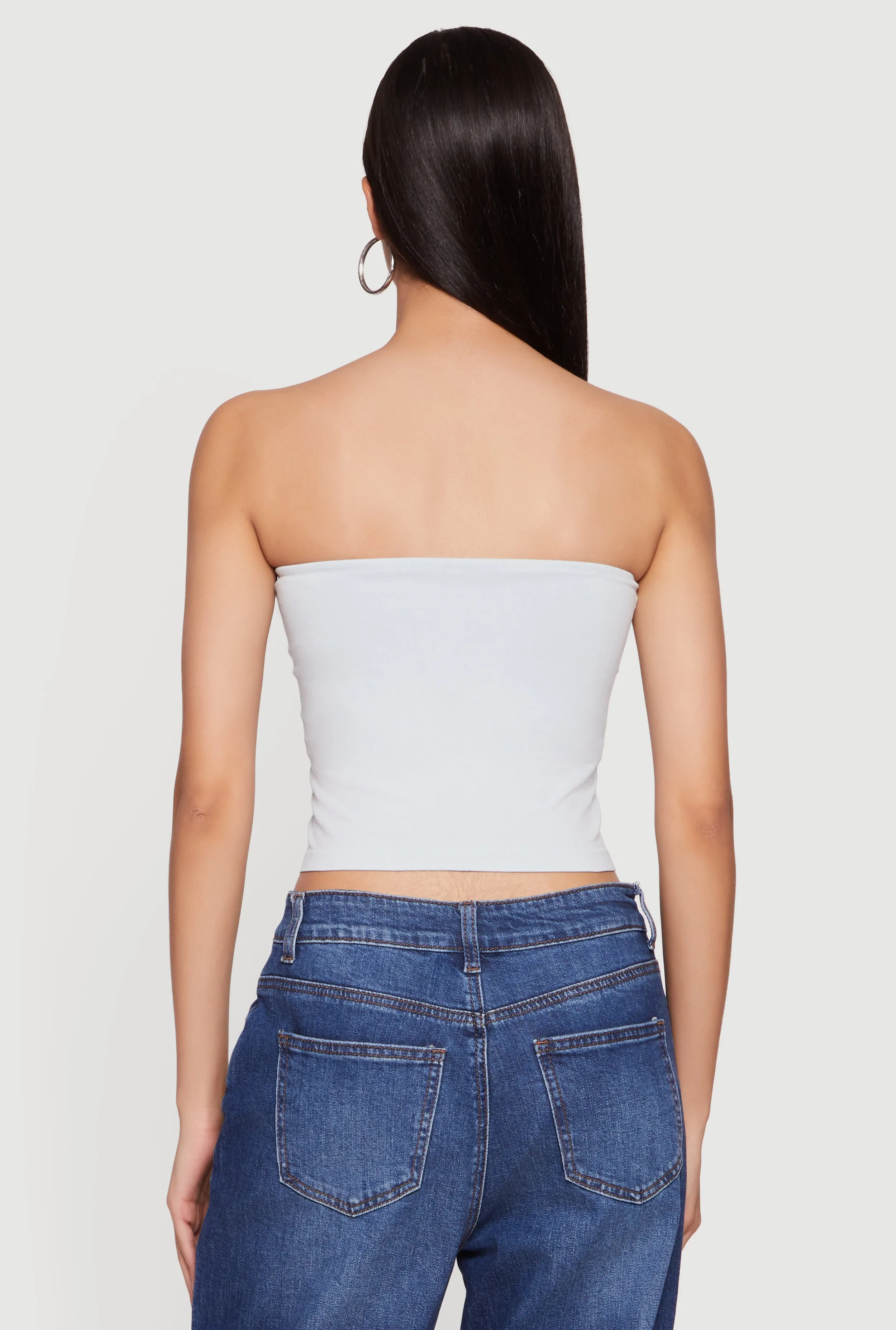 Seamless Tube Top with Shelf Bra sold by Rainbow product image thumbnail 5