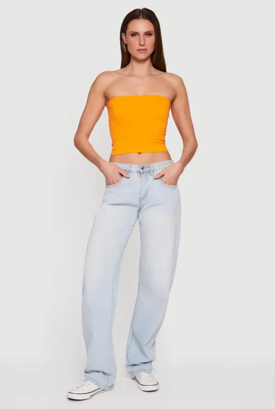 Seamless Tube Top with Shelf Bra sold by Rainbow