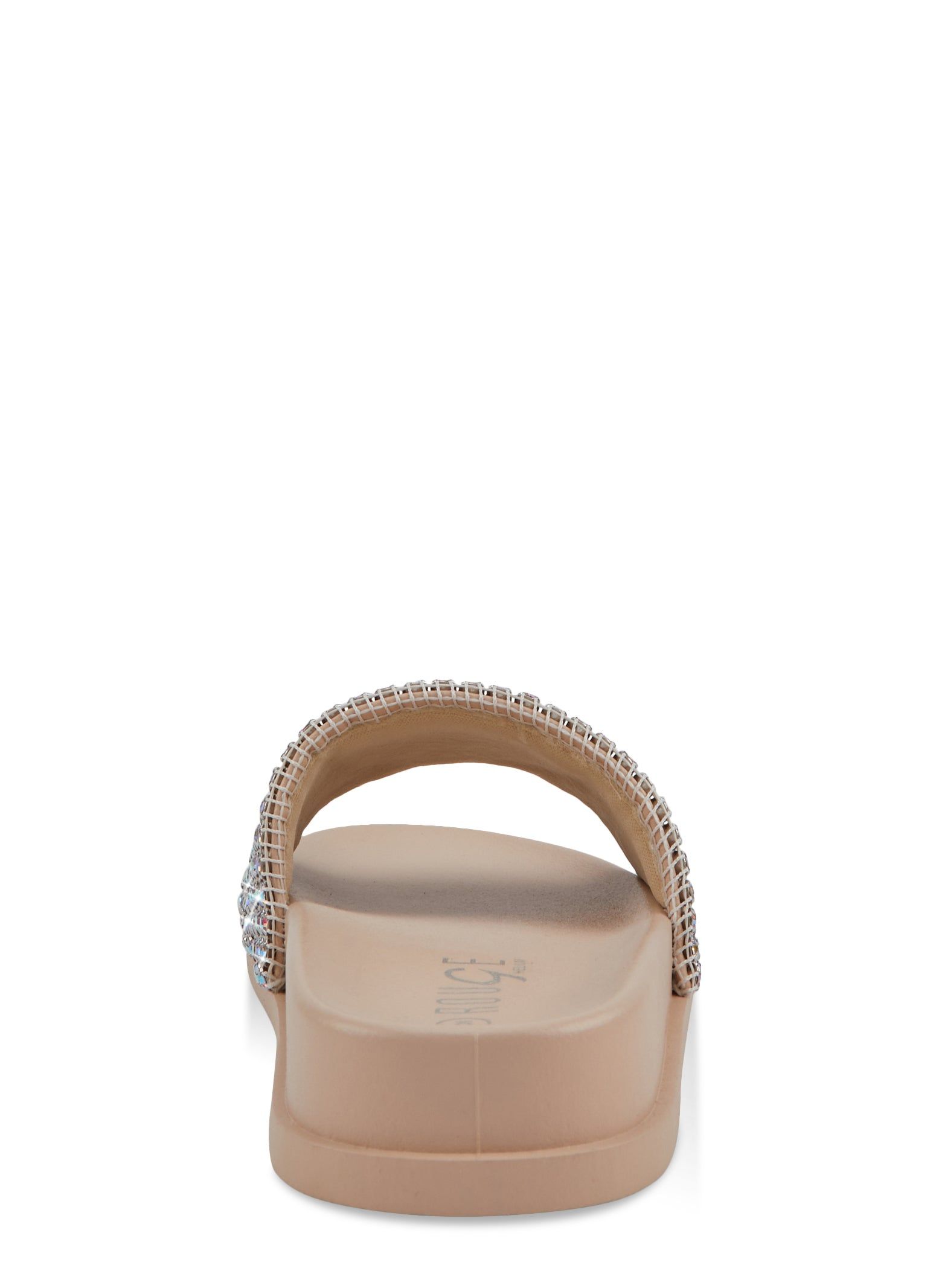 Rhinestone Band Footbed Slide Sandals sold by Rainbow product image thumbnail 3