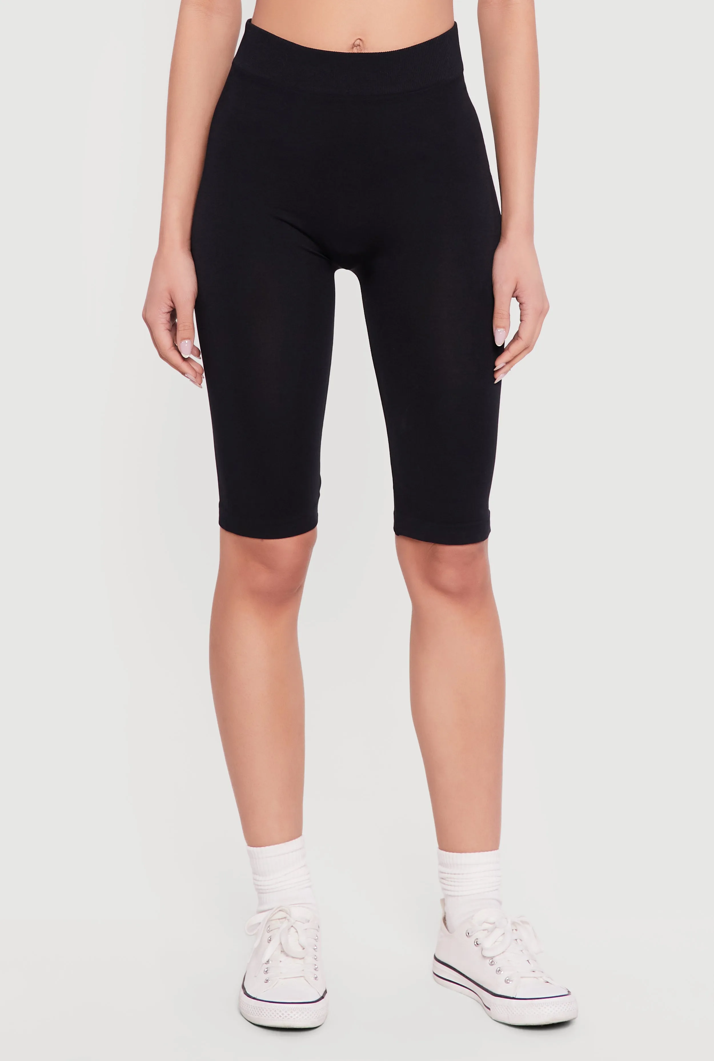 Seamless Mid Rise Biker Shorts sold by Rainbow product image thumbnail 3