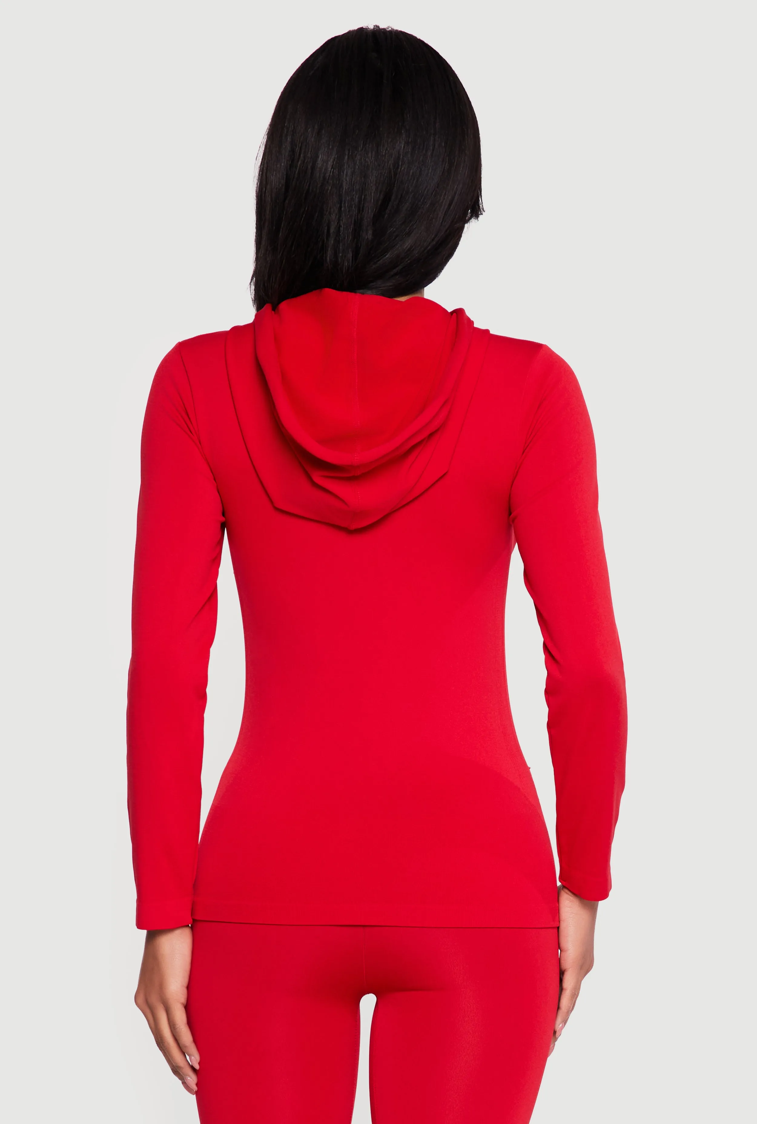 Drawstring Hooded Zip Front Track Jacket sold by Rainbow product image thumbnail 5