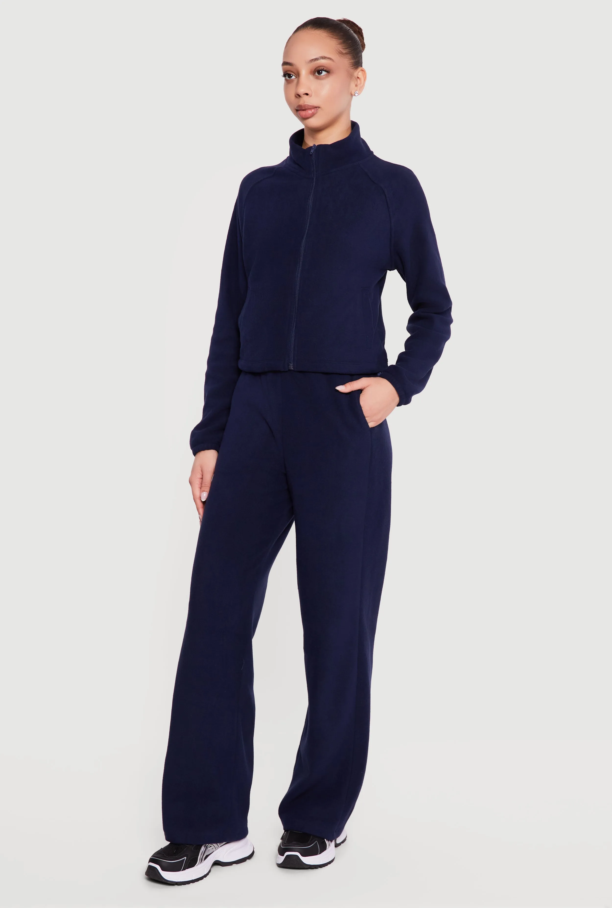 High Waisted Straight Leg Sweatpants sold by Rainbow product image thumbnail 2