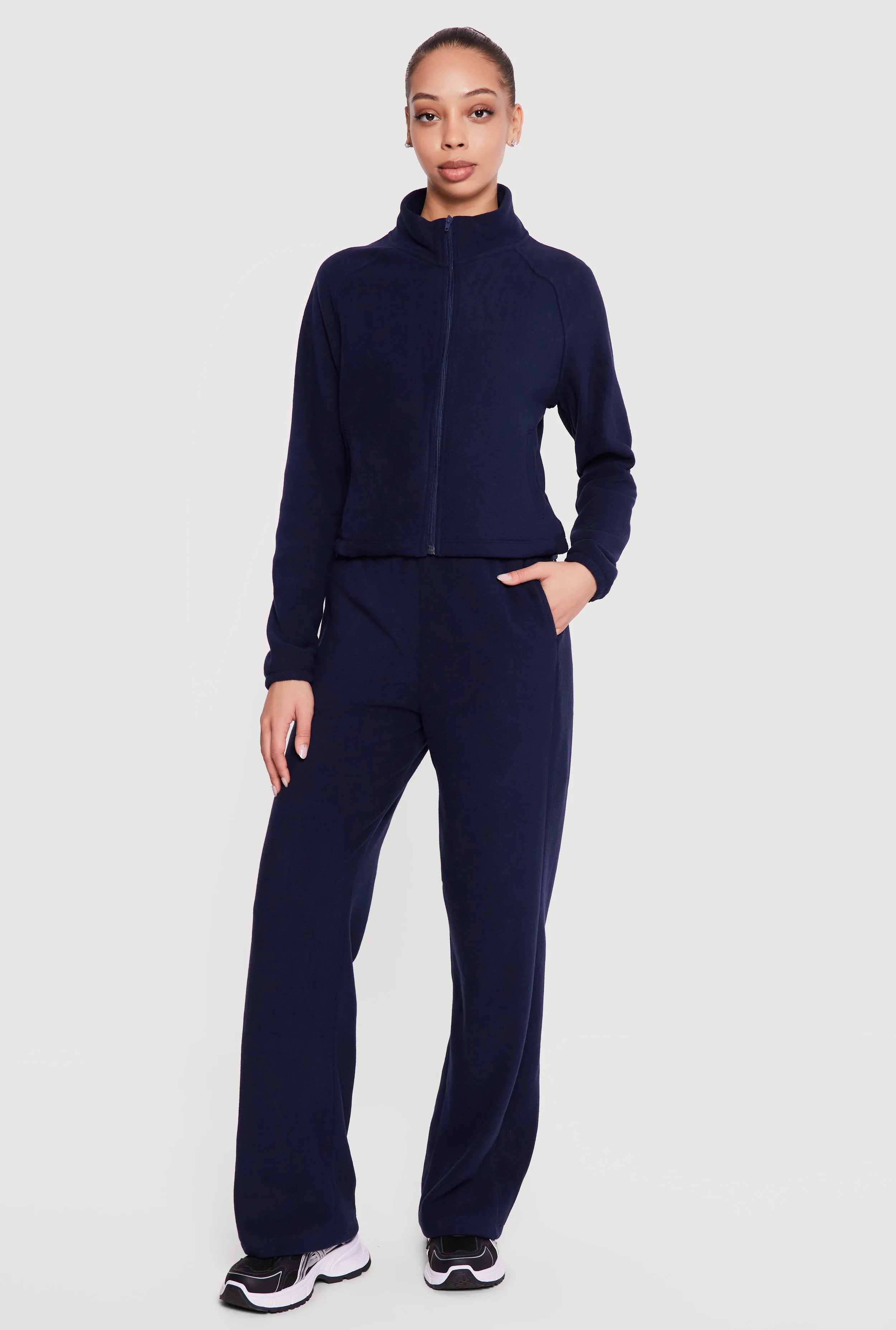 High Waisted Straight Leg Sweatpants sold by Rainbow