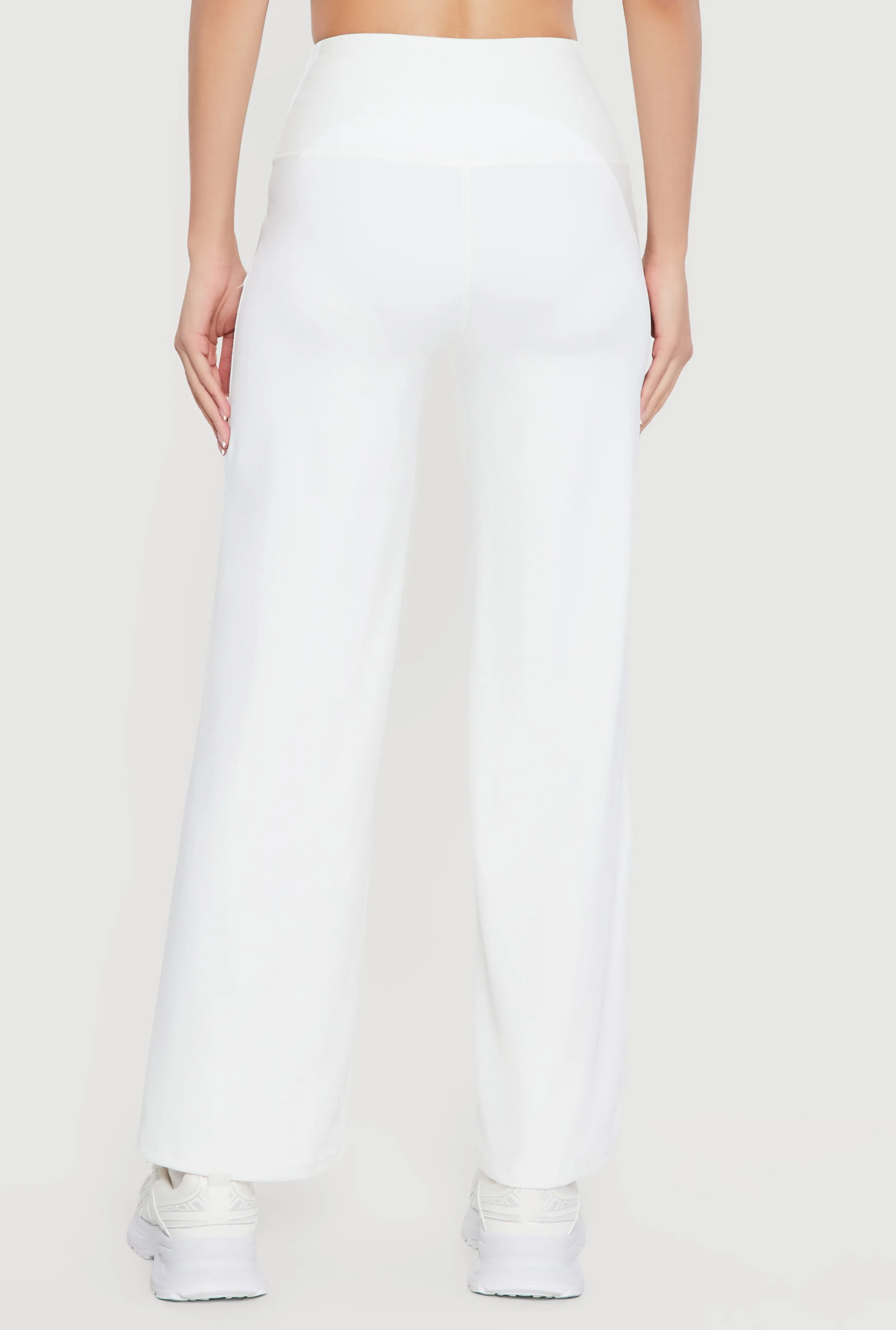 High Waisted Wide Leg Yoga Pants sold by Rainbow product image thumbnail 5