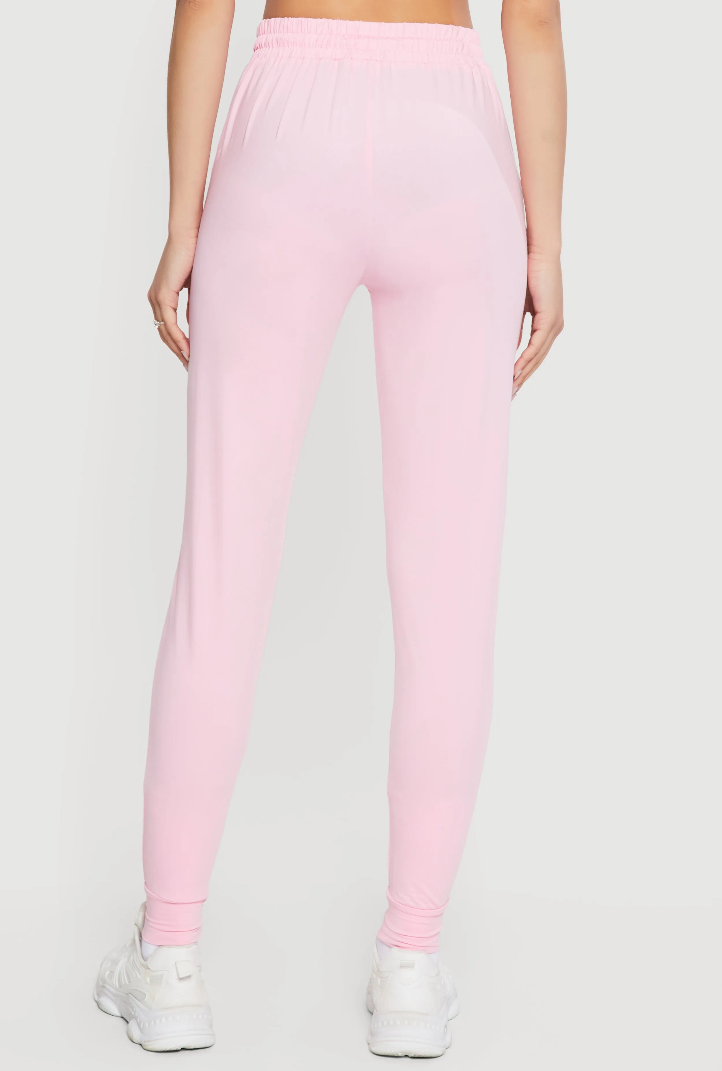 Trendy Mid Rise Drawstring Waist Joggers sold by Rainbow product image thumbnail 5