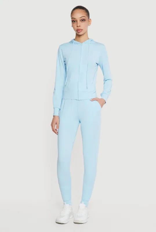 Trendy Mid Rise Drawstring Waist Joggers sold by Rainbow