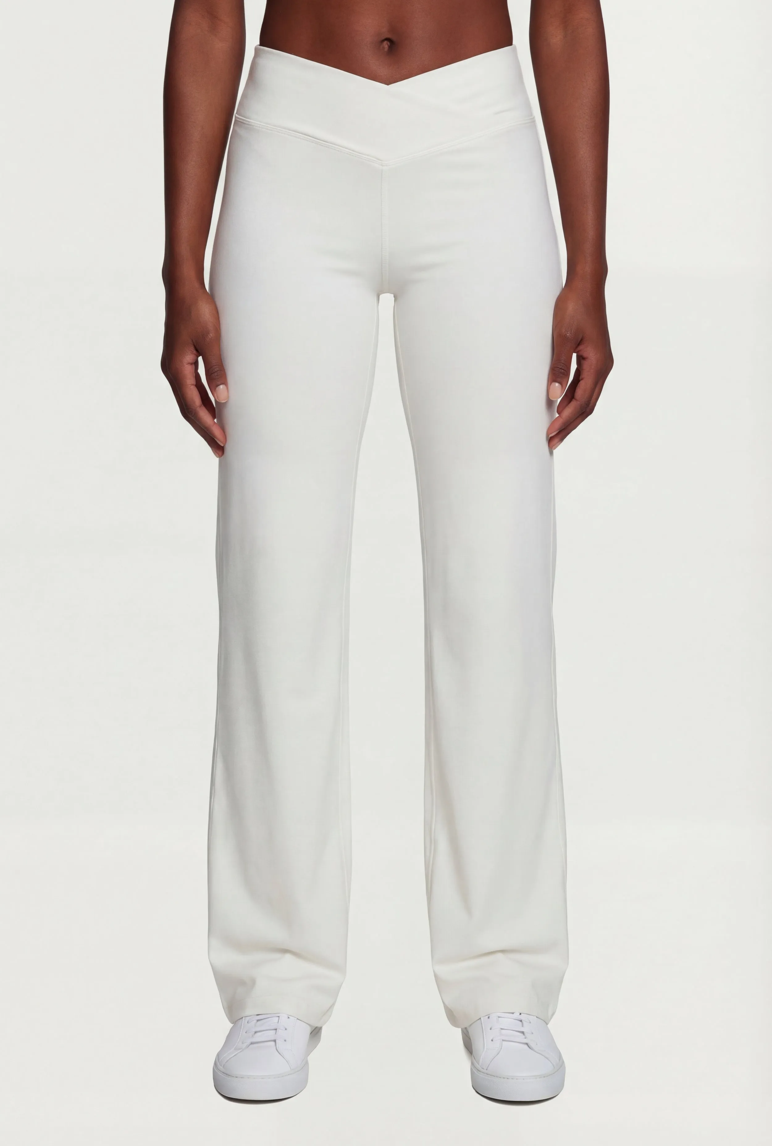 Criss Cross Waist Straight Leg Leggings sold by Rainbow product image thumbnail 3