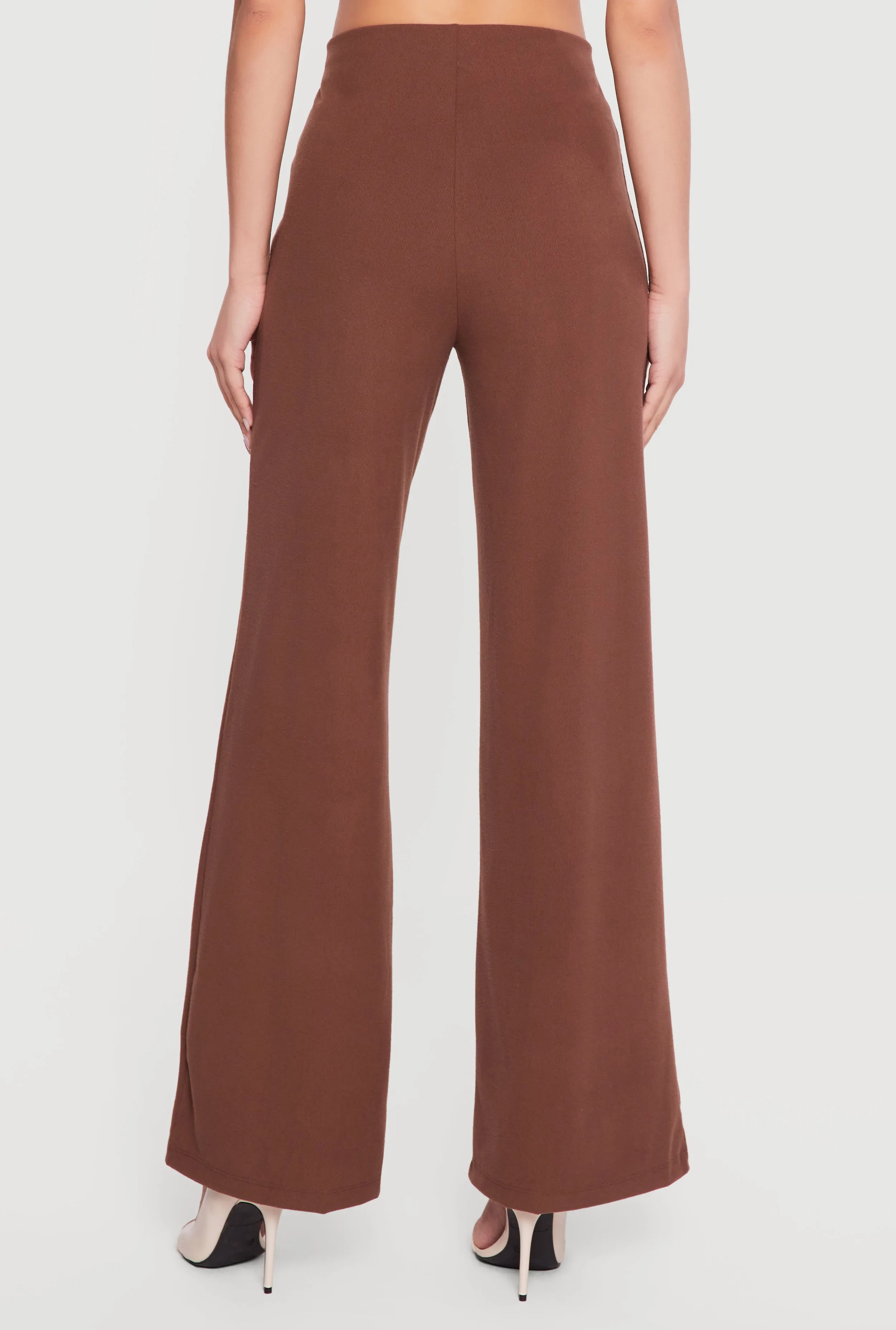 High Waisted Wide Leg Pull On Pants sold by Rainbow product image thumbnail 5